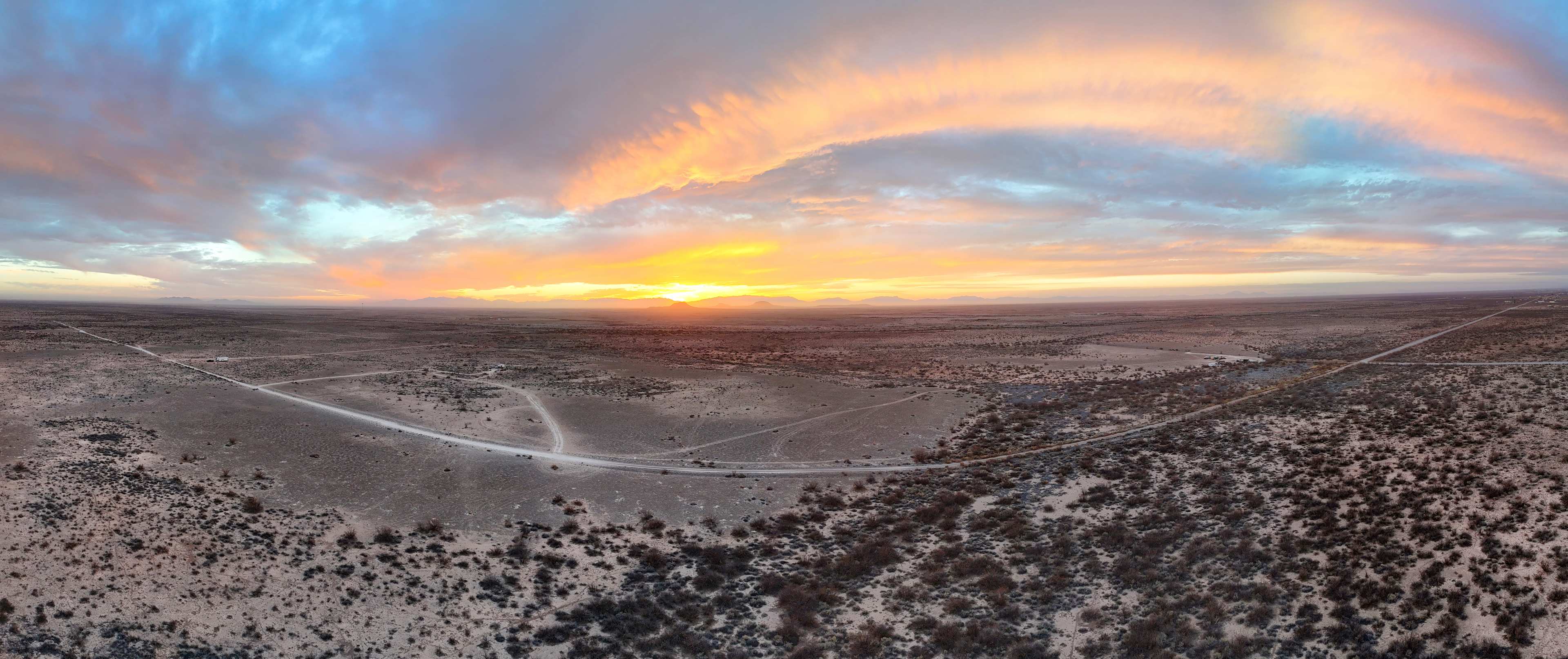 Drone of the area 