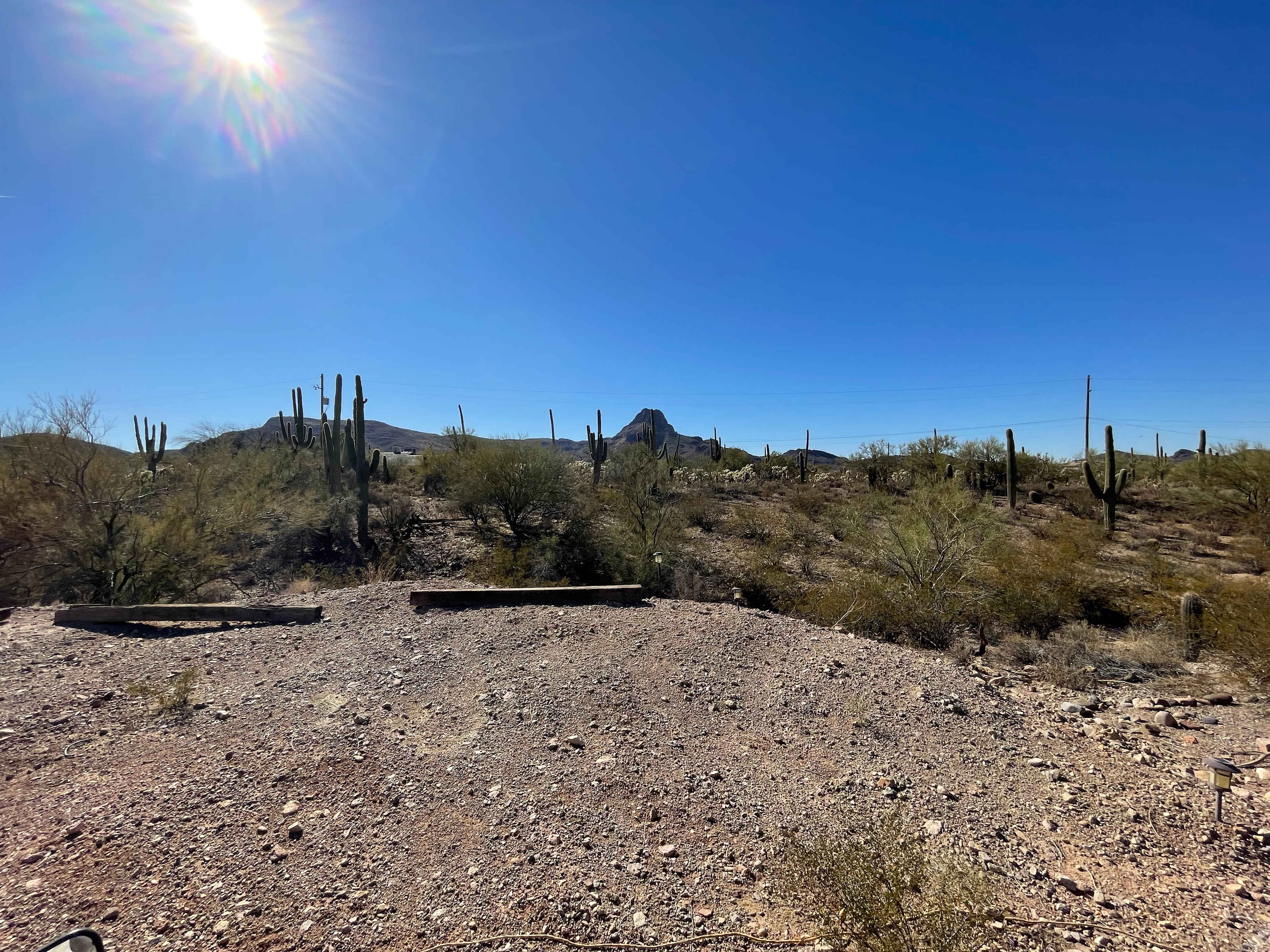 Another photo of the actual camping spot 