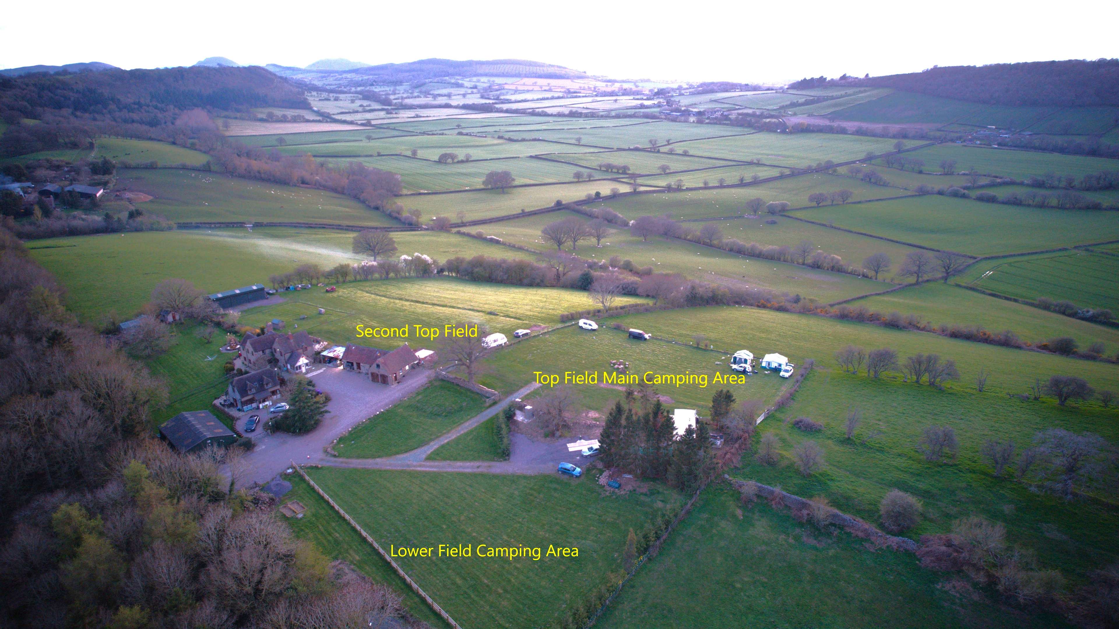 Spring Field Dark Skies Eco Camp