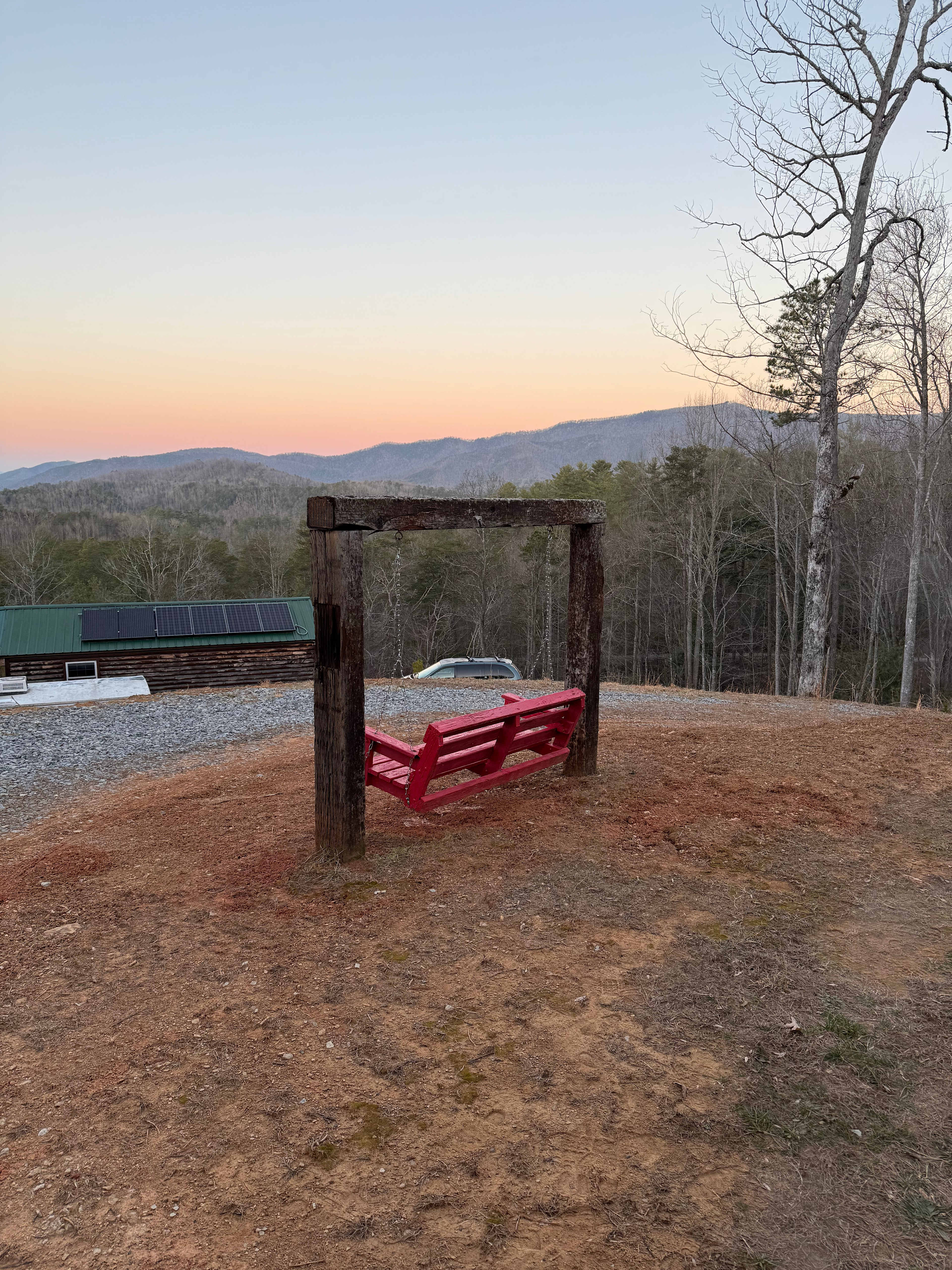 Sunset Ridge in the Smoky Mountains