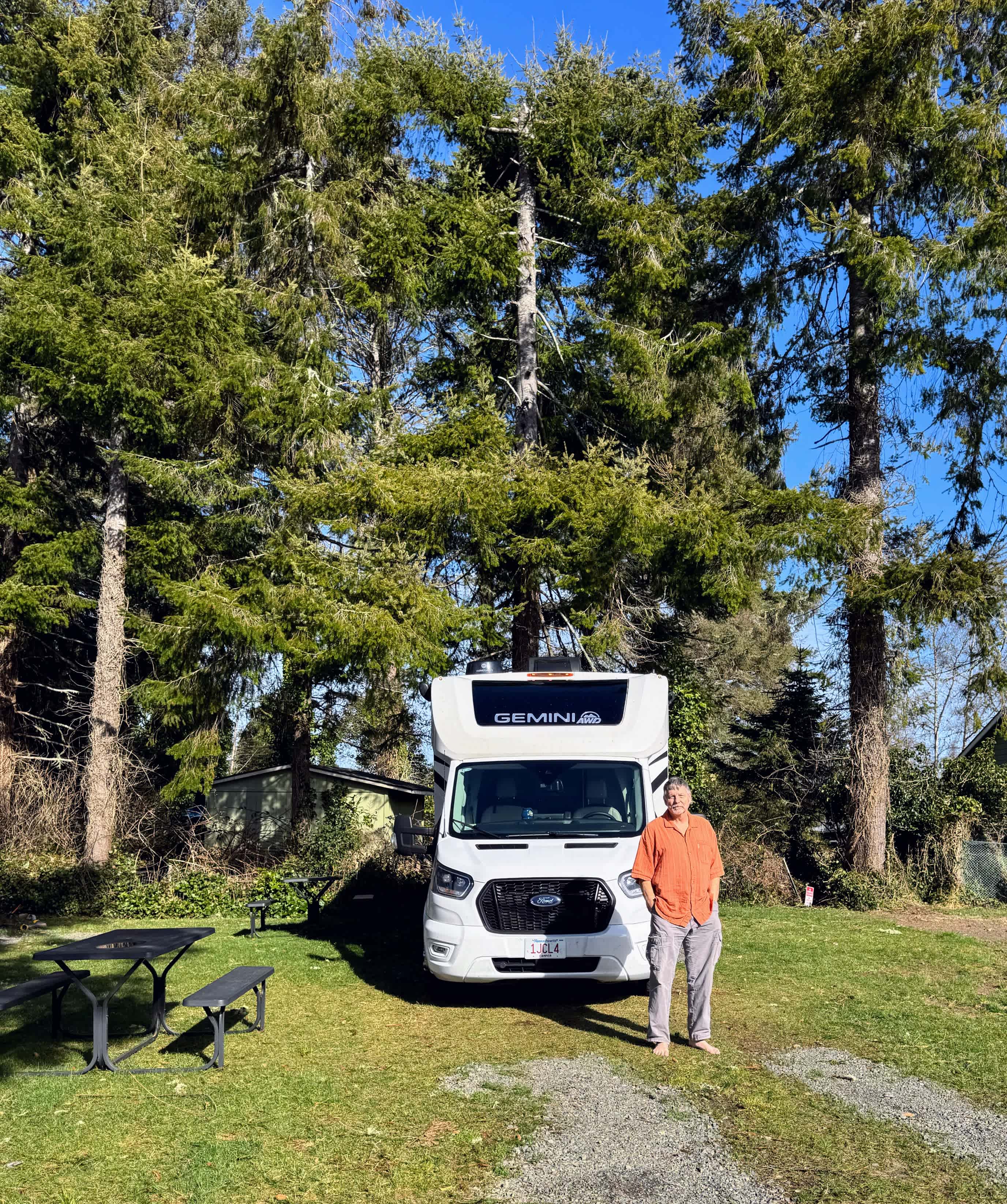 Our rig on site 12