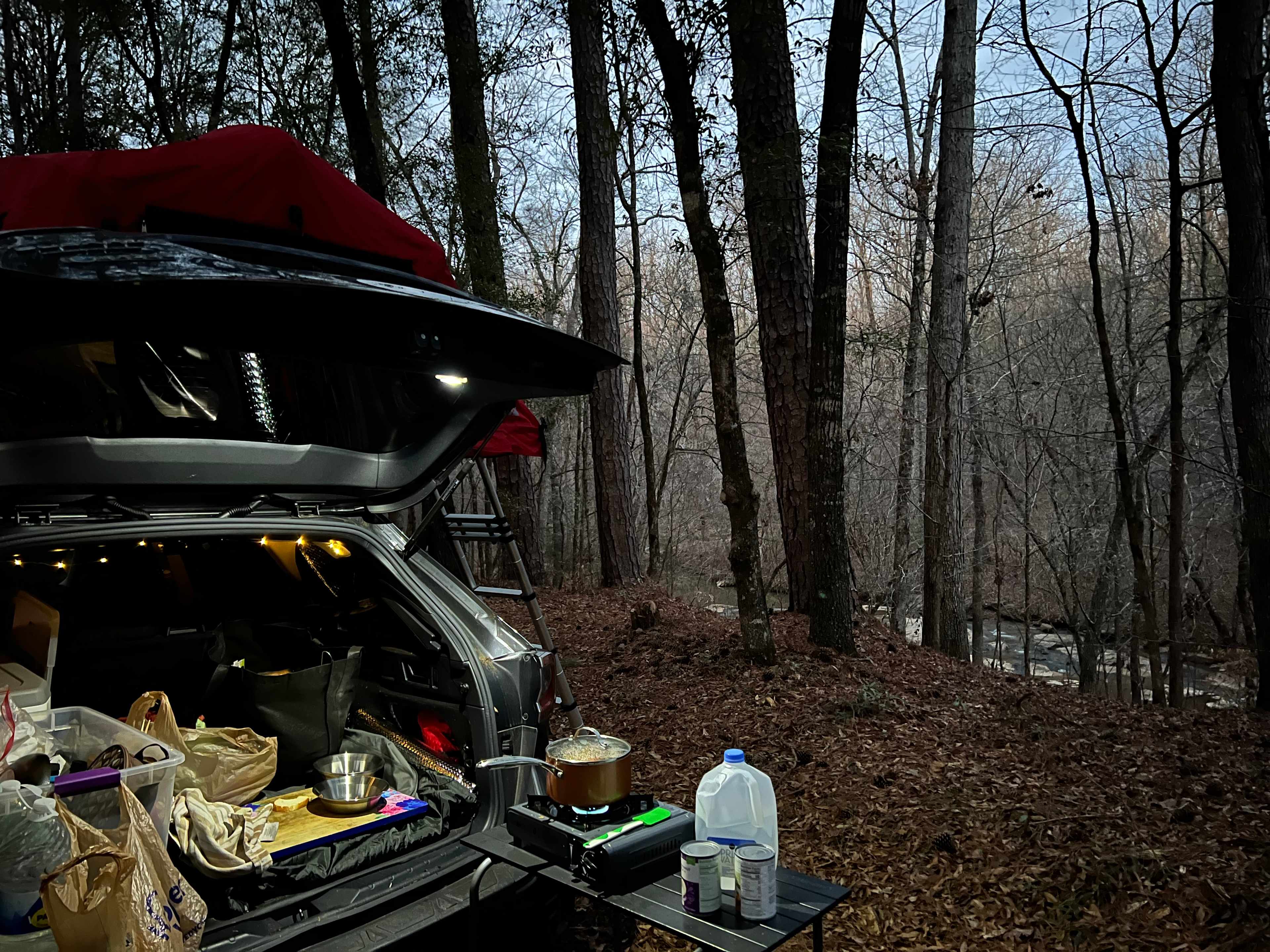 Secluded Riverbend Camp