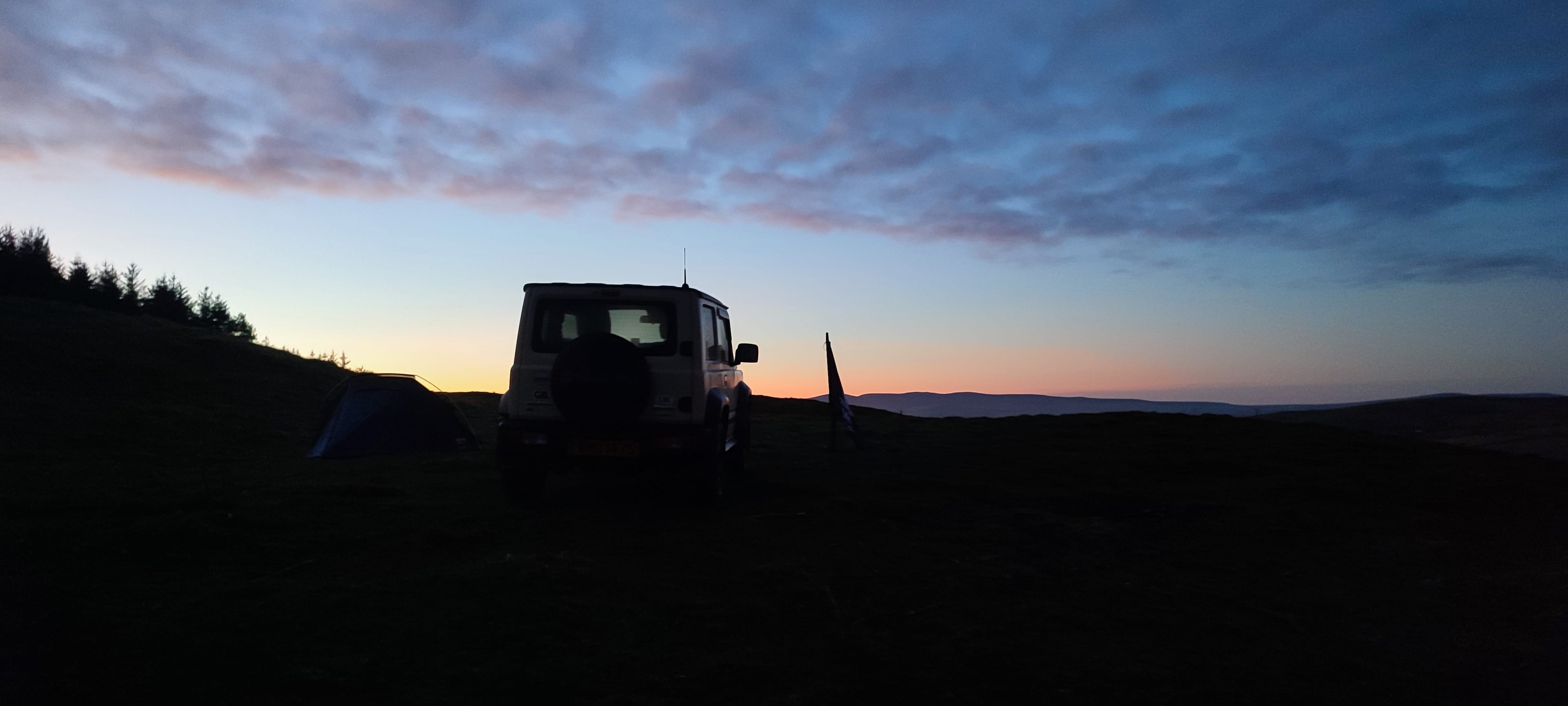 Mynydd Derwydd Wildcamping
