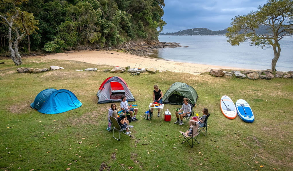 The Basin campground