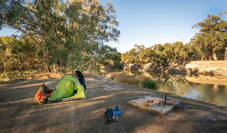 Darling River campground