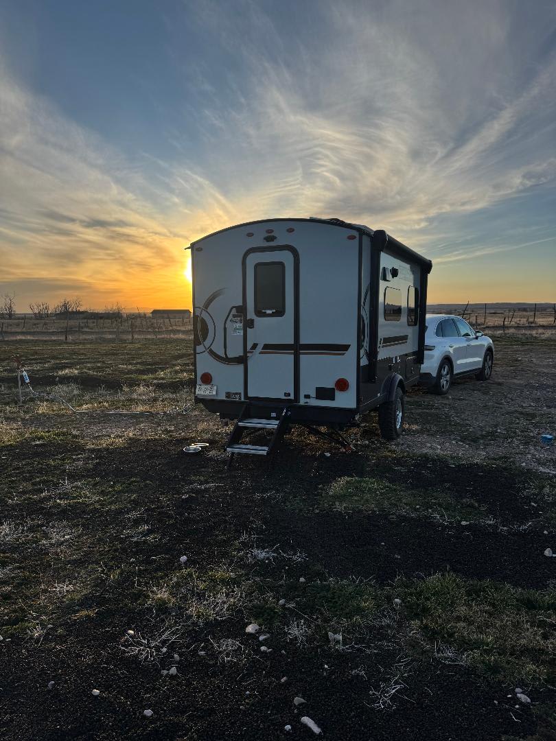 First Sunset for our new RV