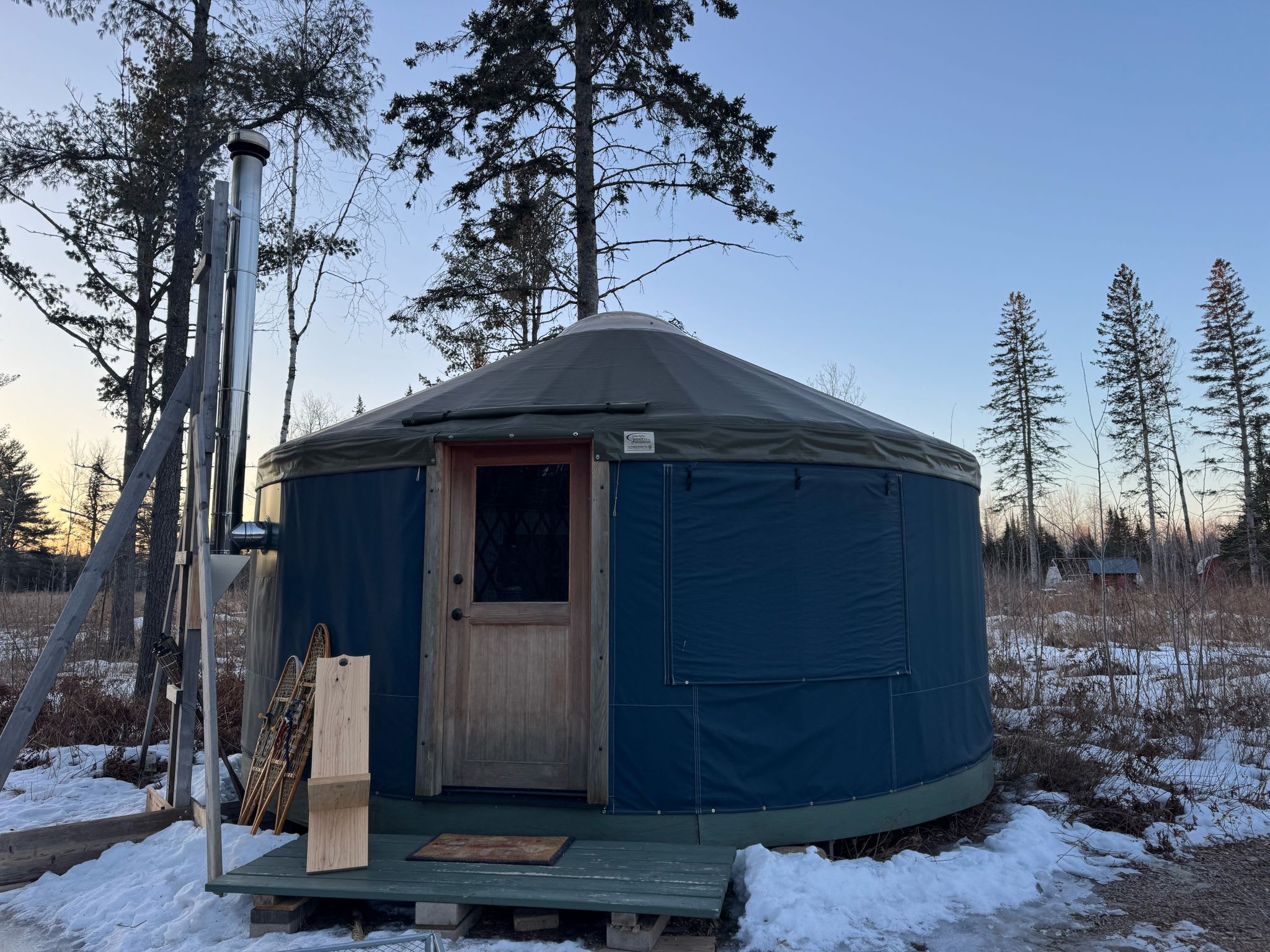 Yurt on the River