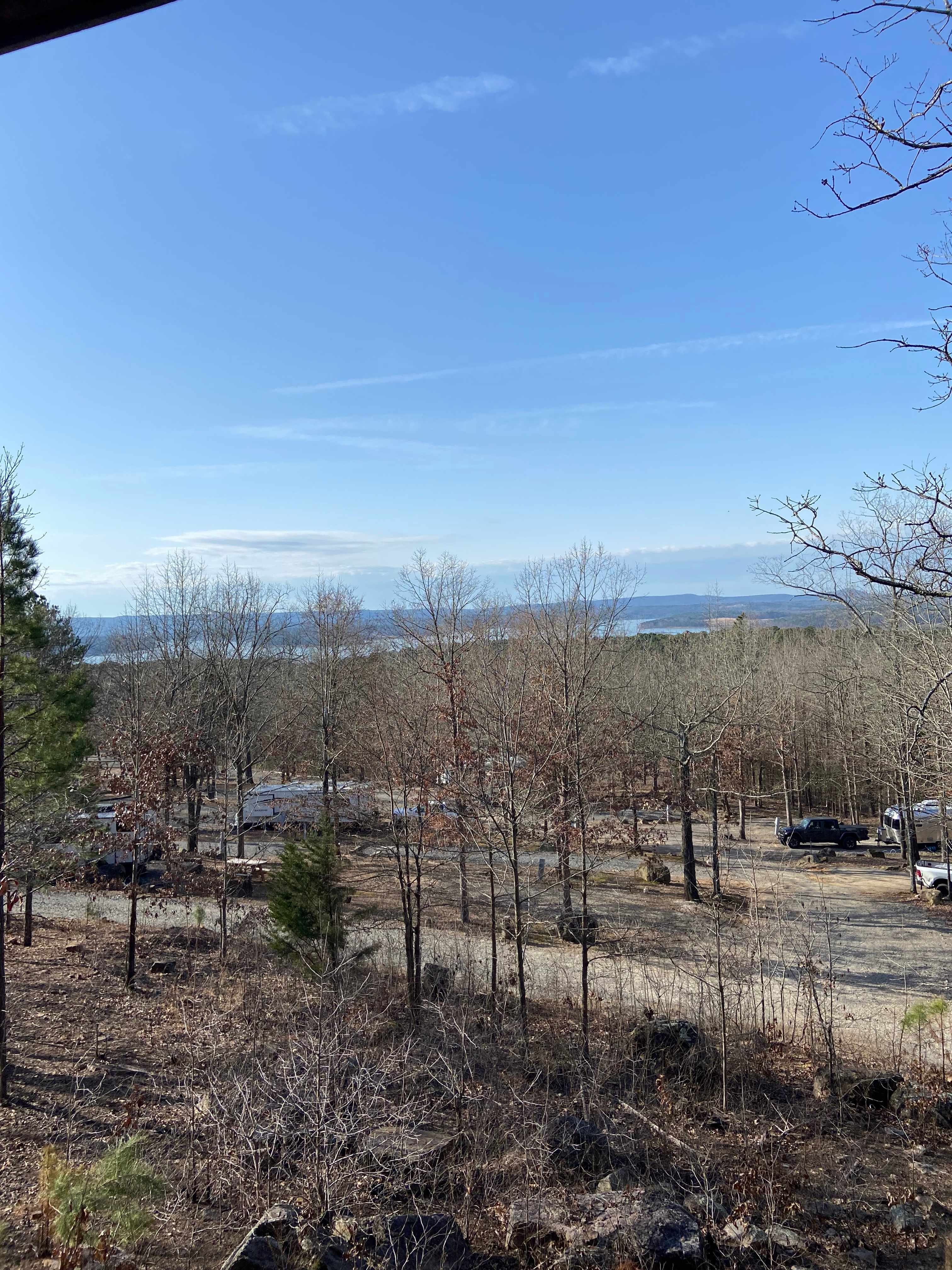 View from deck 