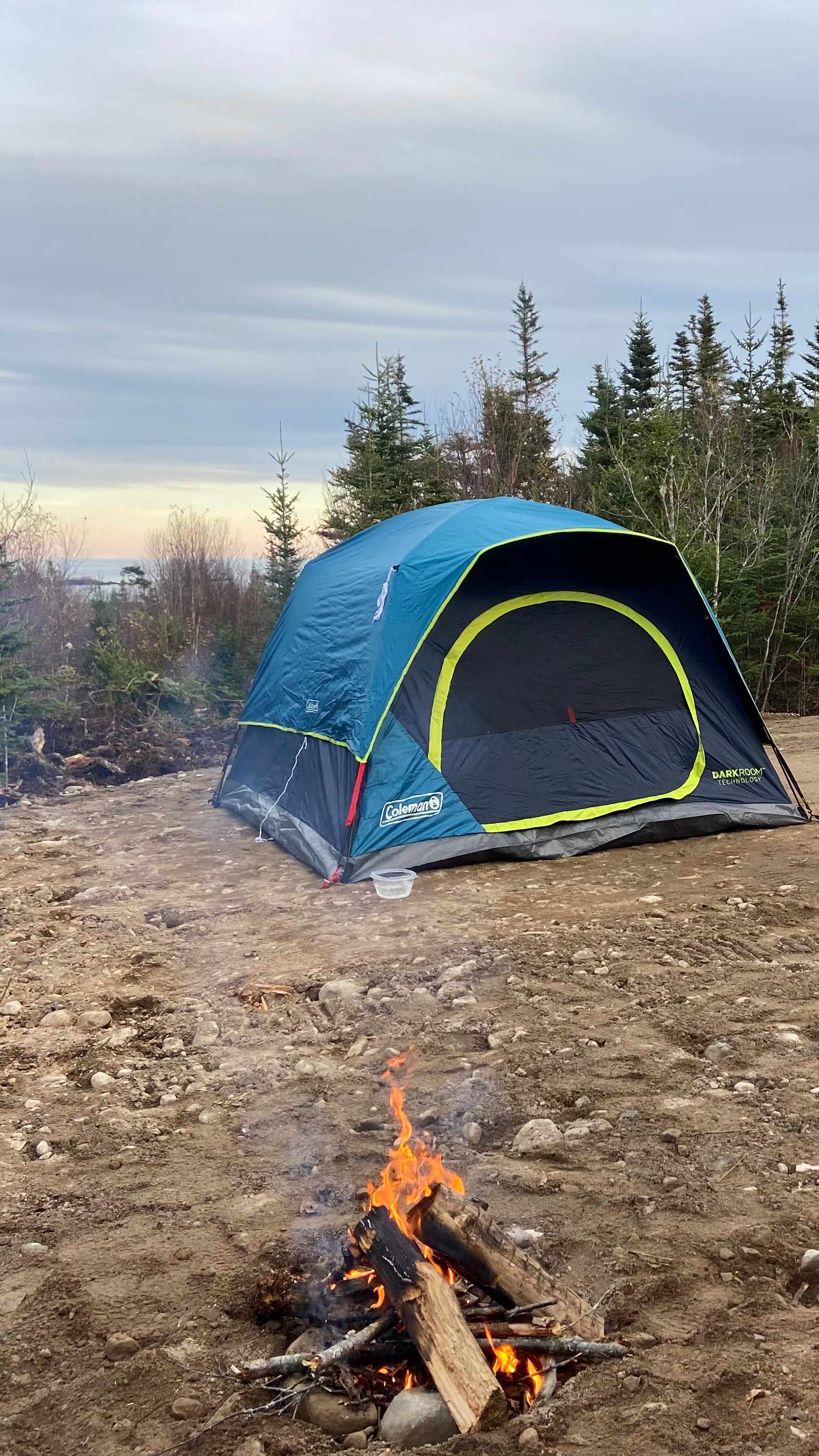 Secluded Ocean View Camping