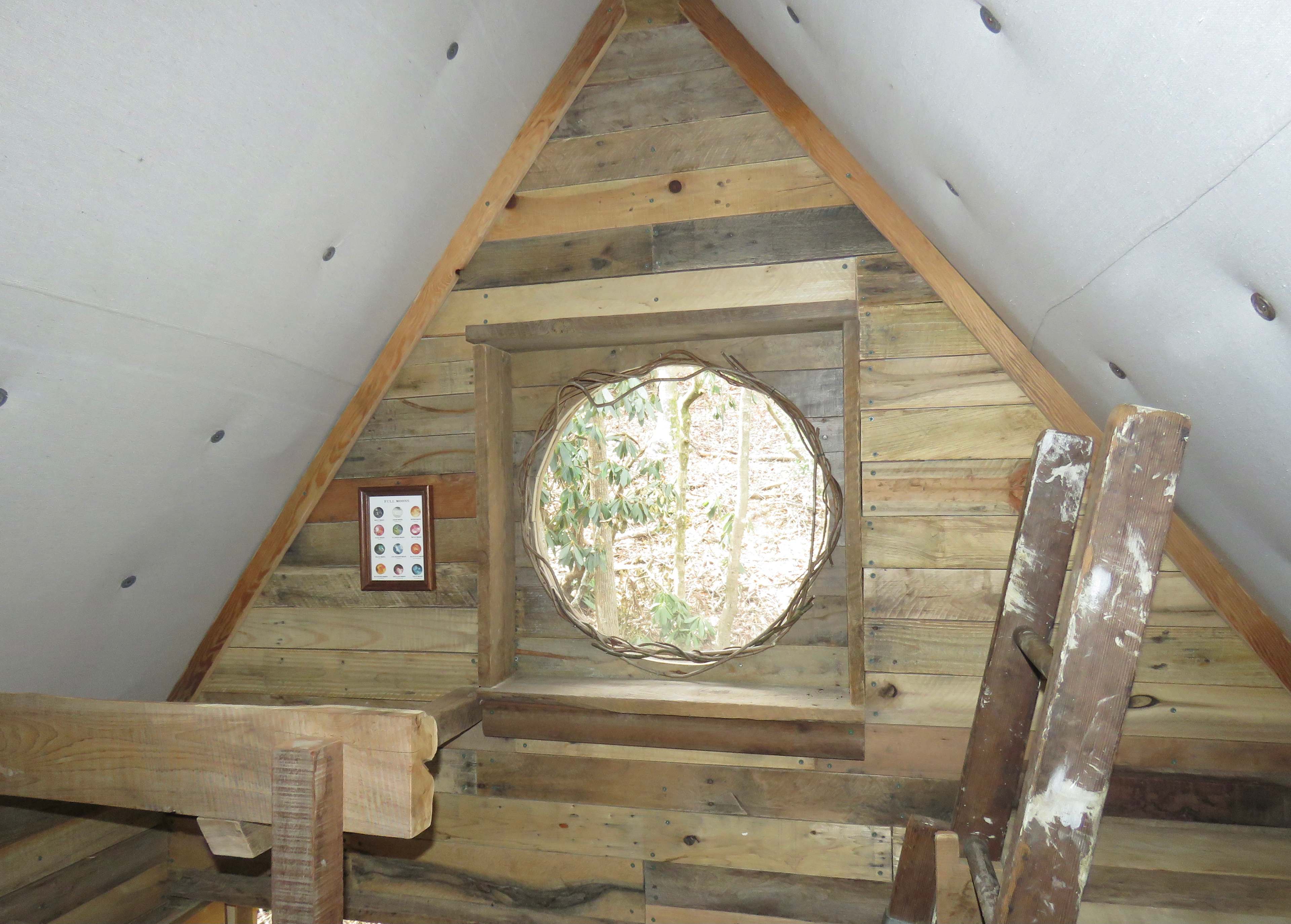 View from the sleeping loft