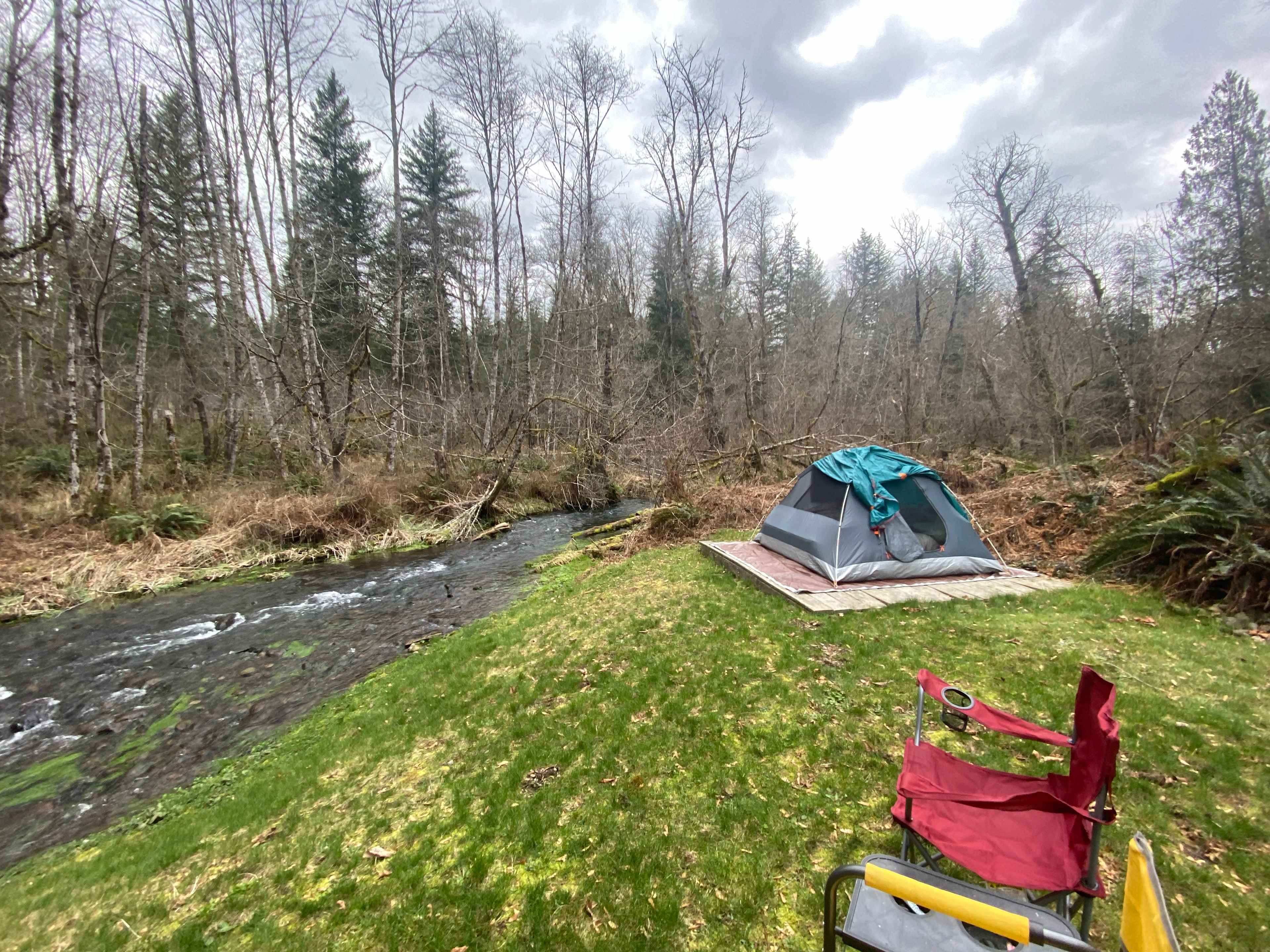 Secluded Creekside Camp