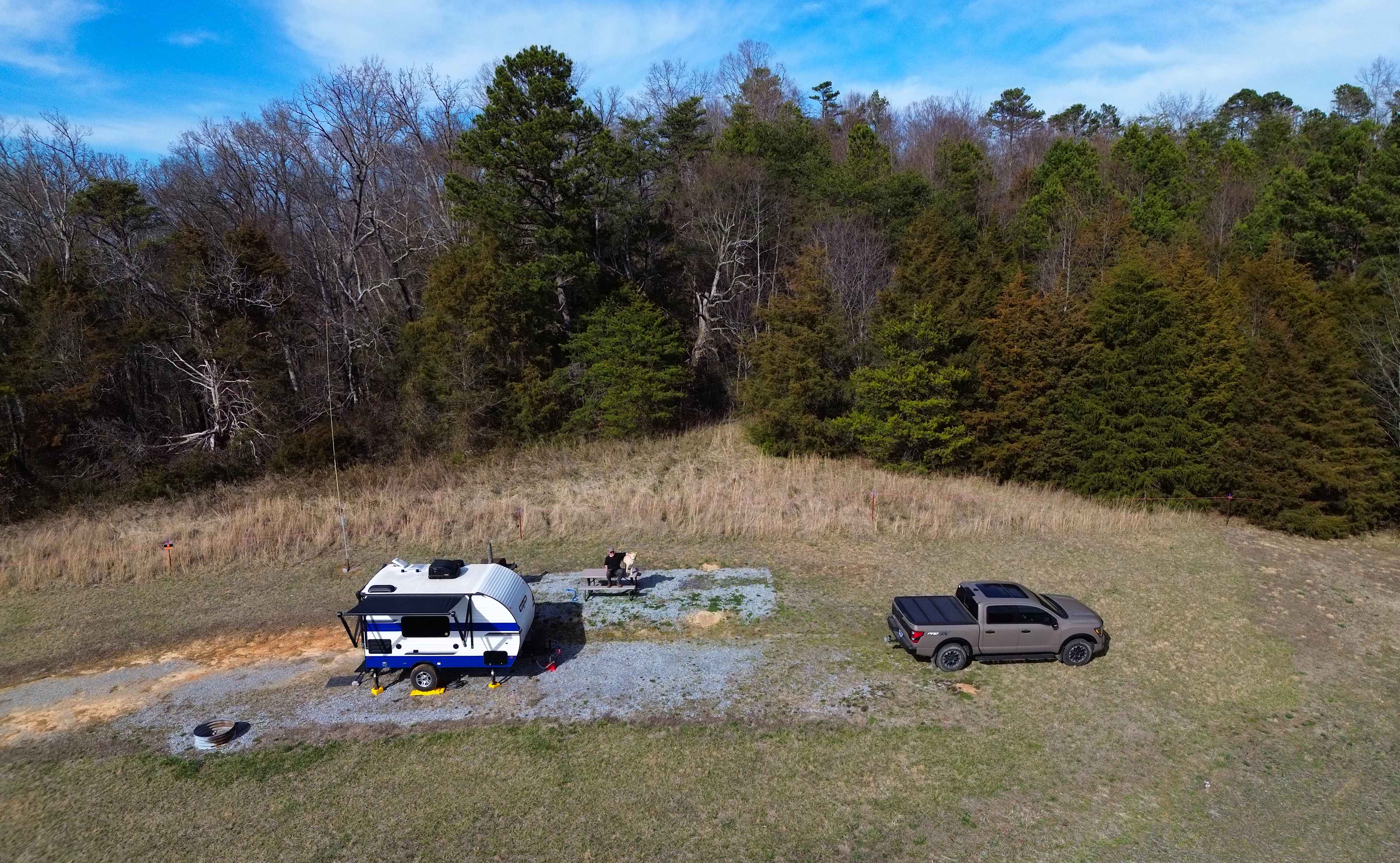 East Tennessee Hilltop Campsite