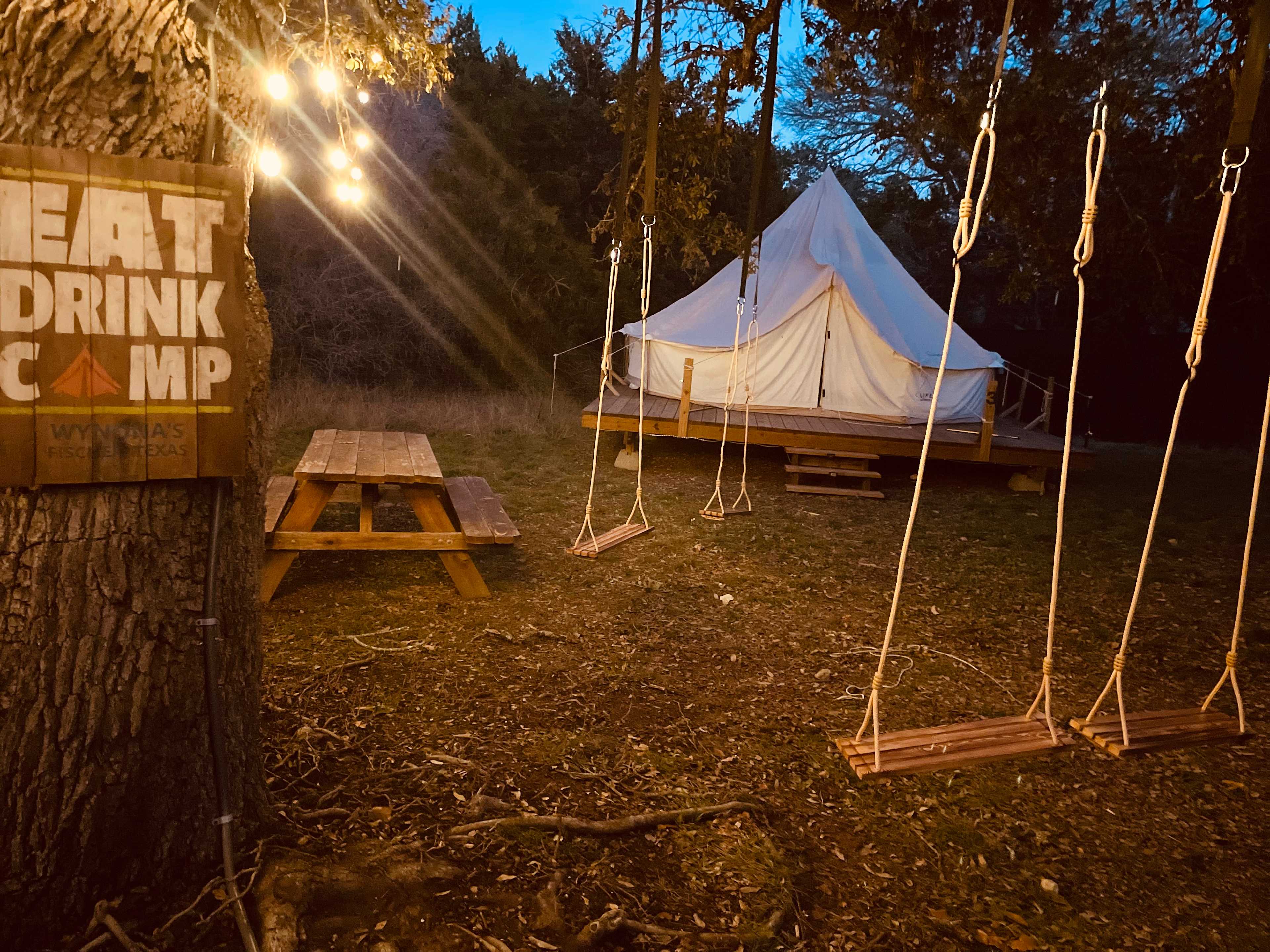 Hill Country Micro-Farm Glamping