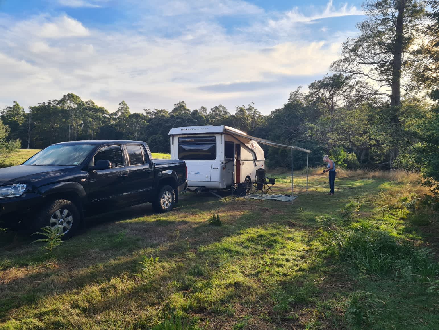 Plenty of flat spots to camp.
