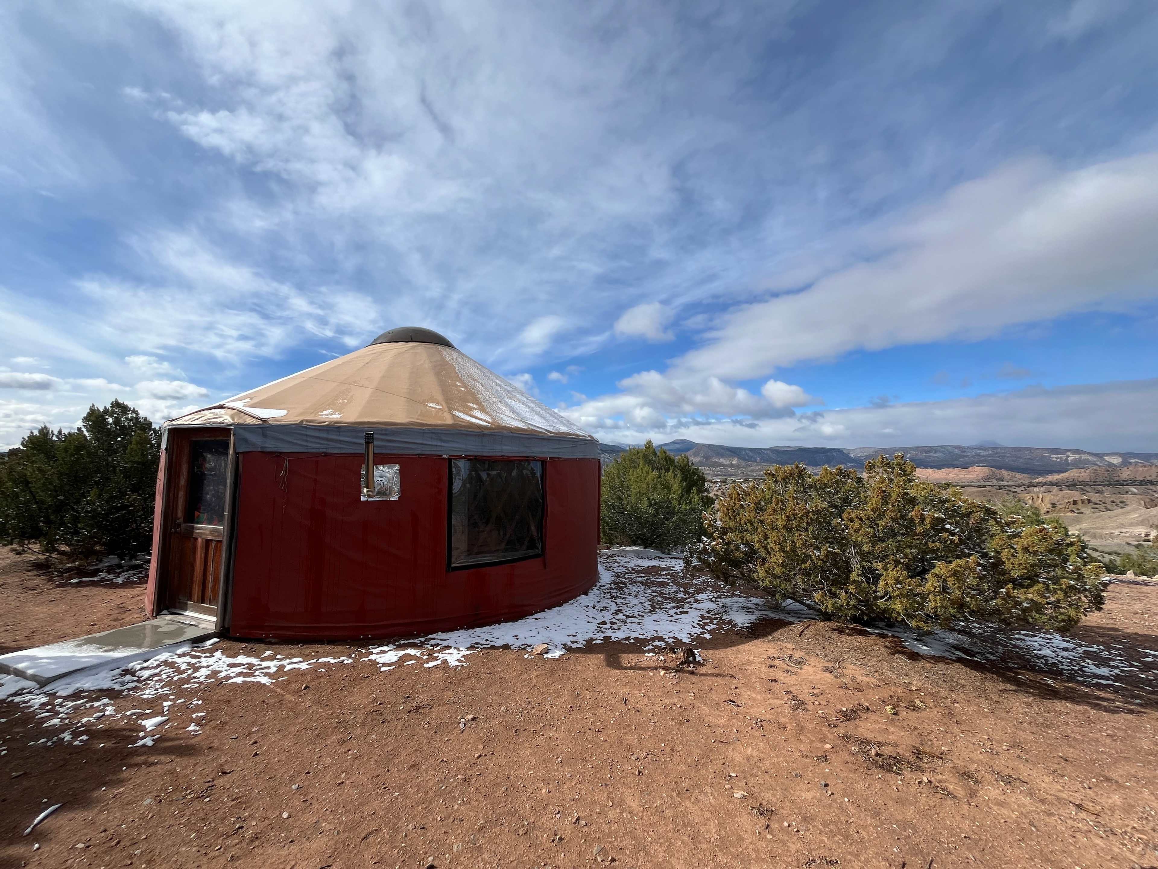 literally on the mesa top, secluded, quiet, amazing views 