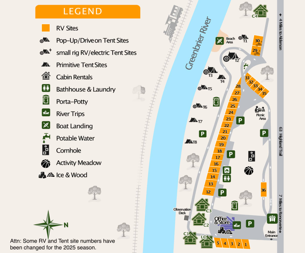 Greenbrier River Campground