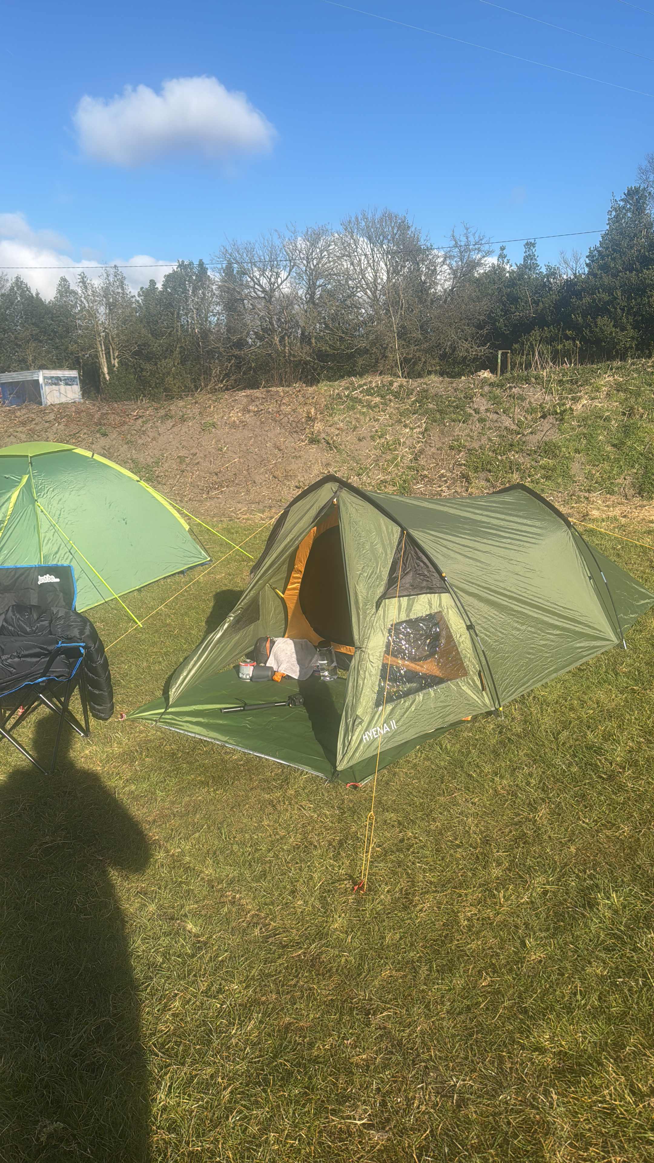 Camping at The Hollies