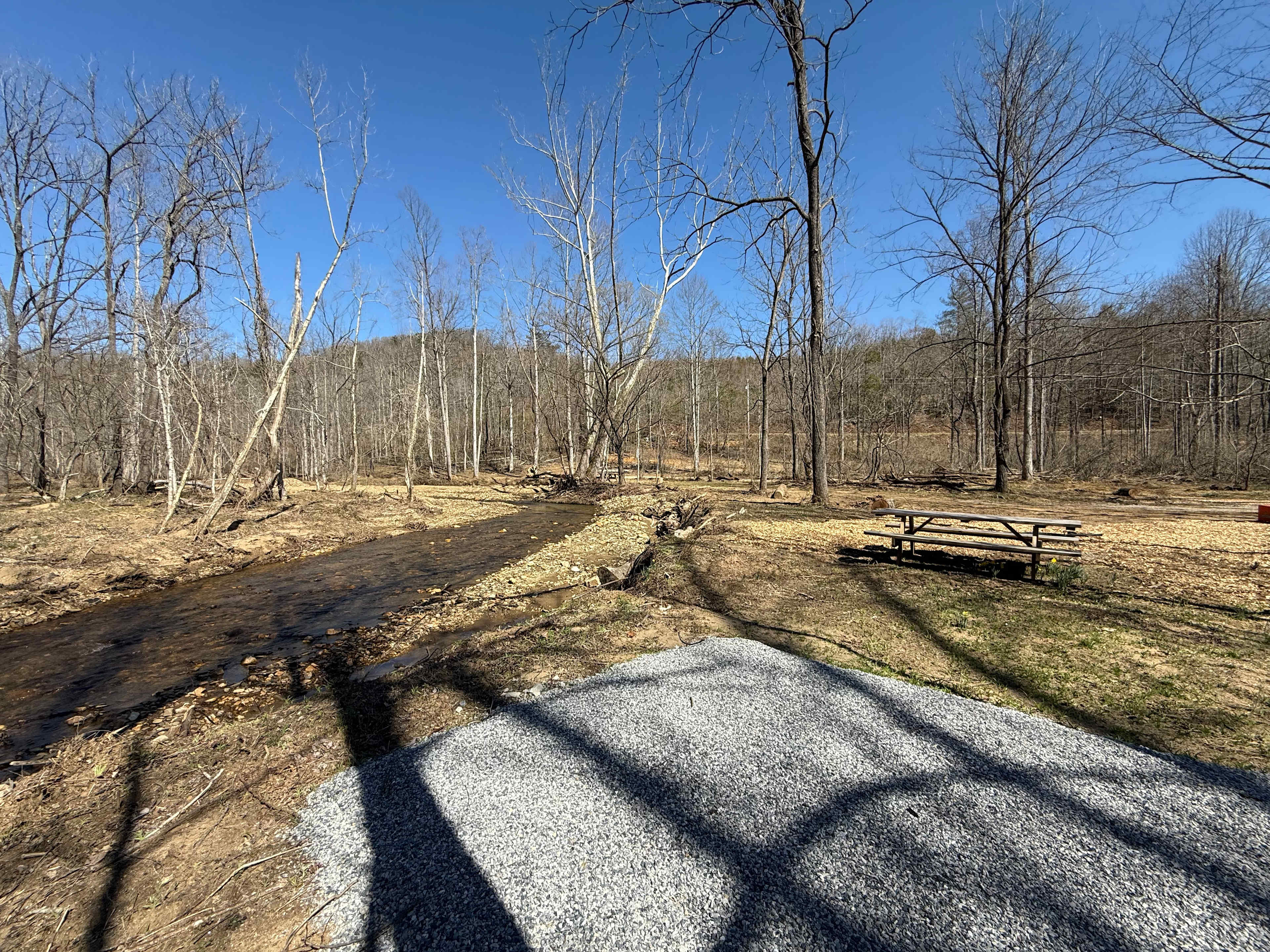 Reconstructed sites After Helene!
