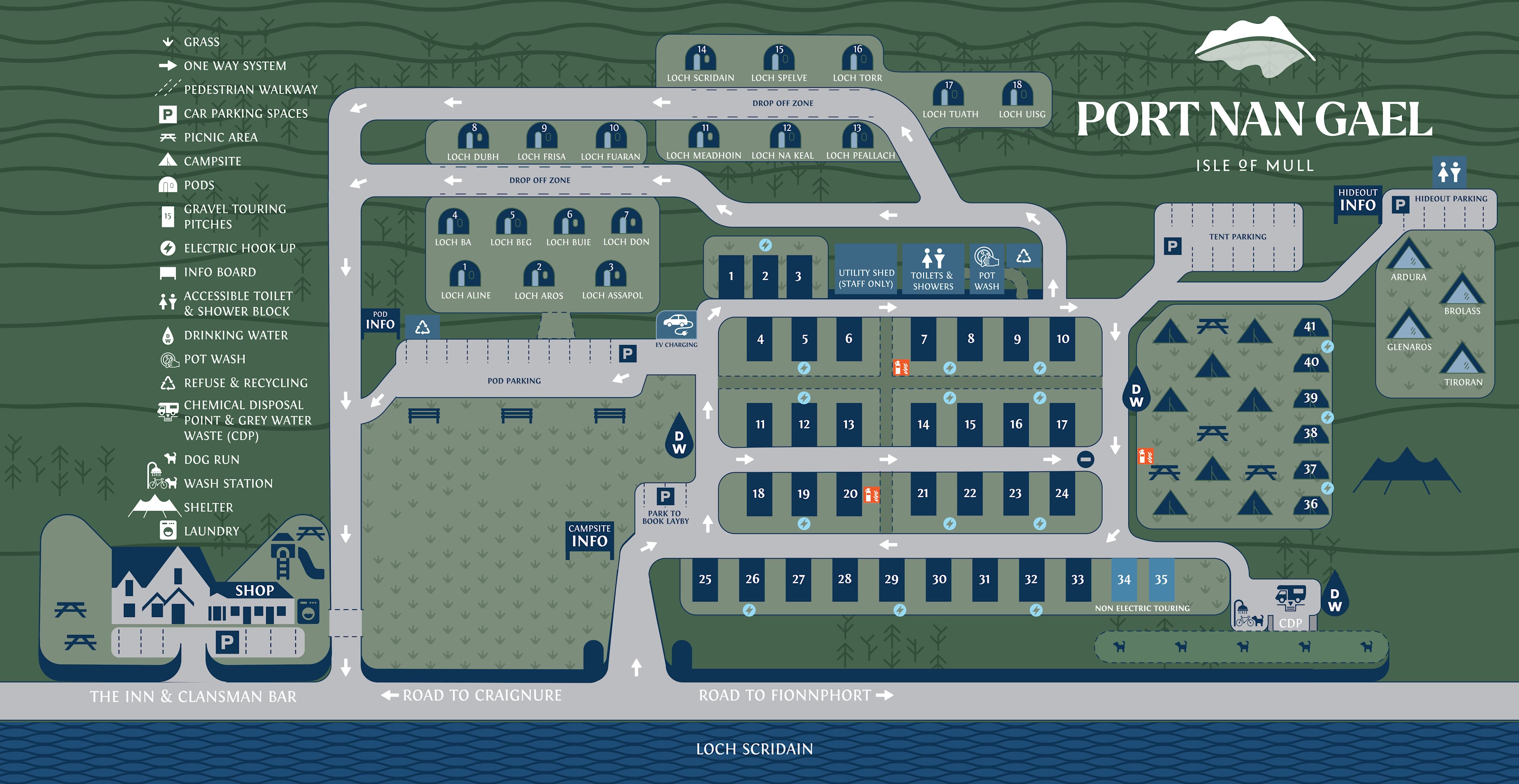 Port nan Gael Campsite