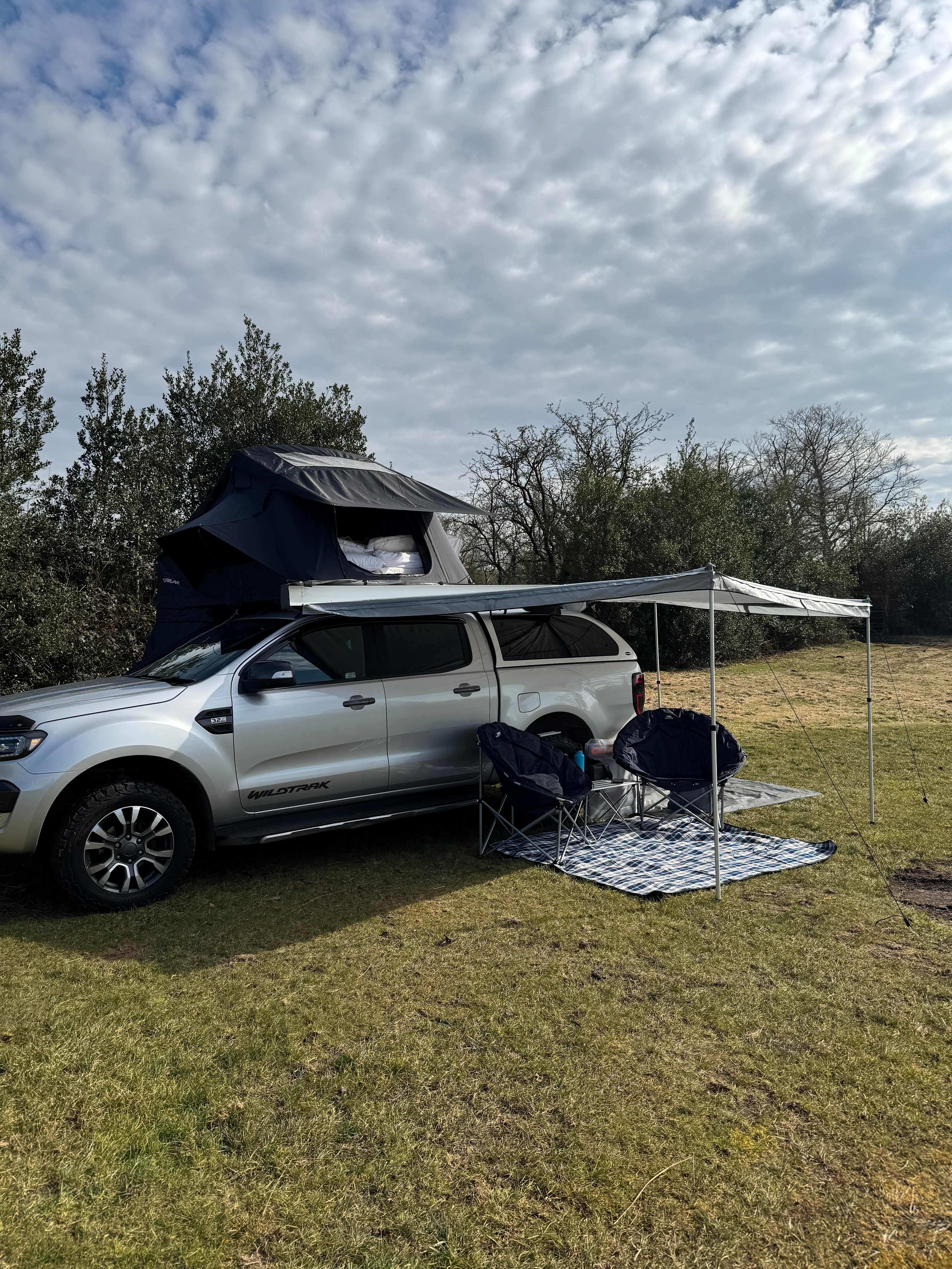 Camping at The Hollies