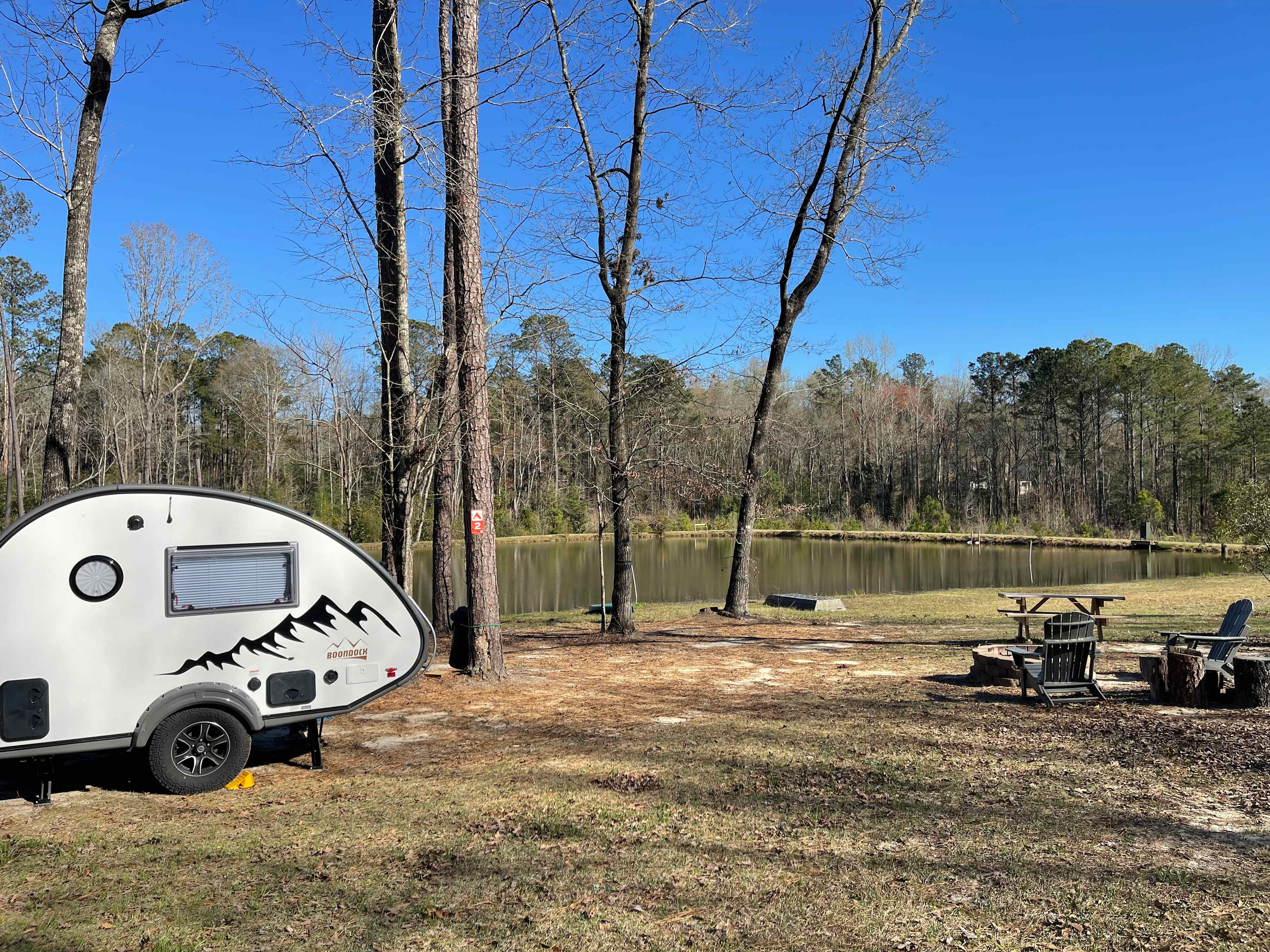 Camping on Pipers Pond