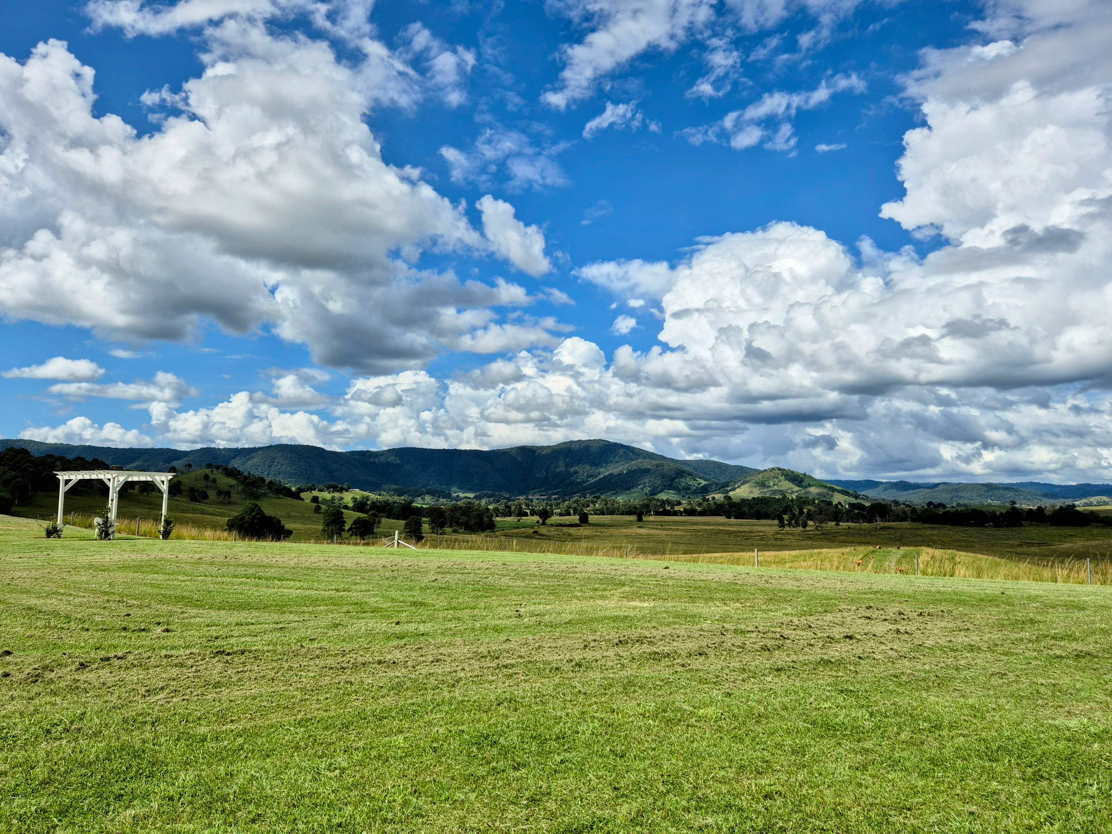 Large open caravan site with breathtaking views
