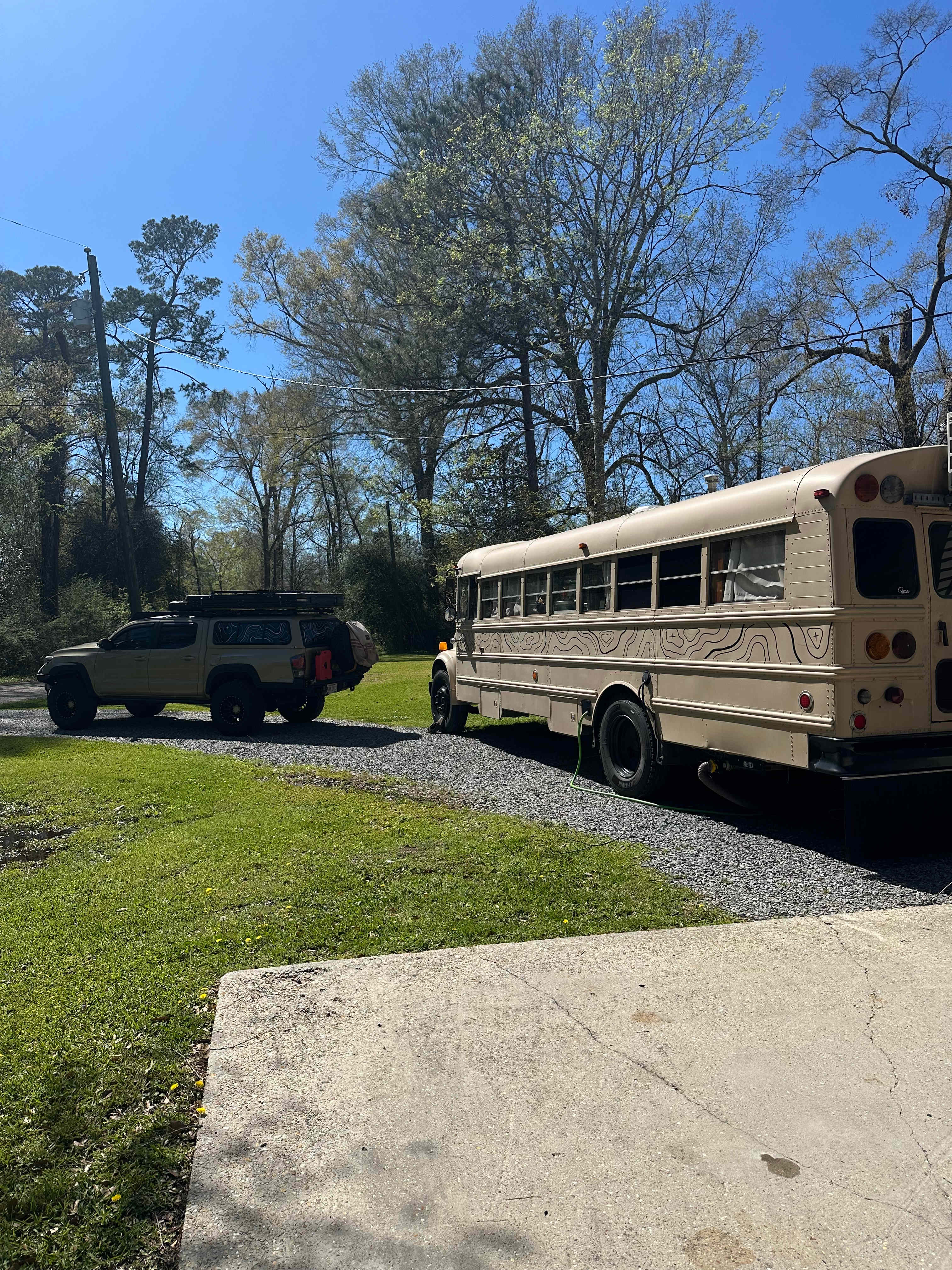 Cajun retreat Campsite