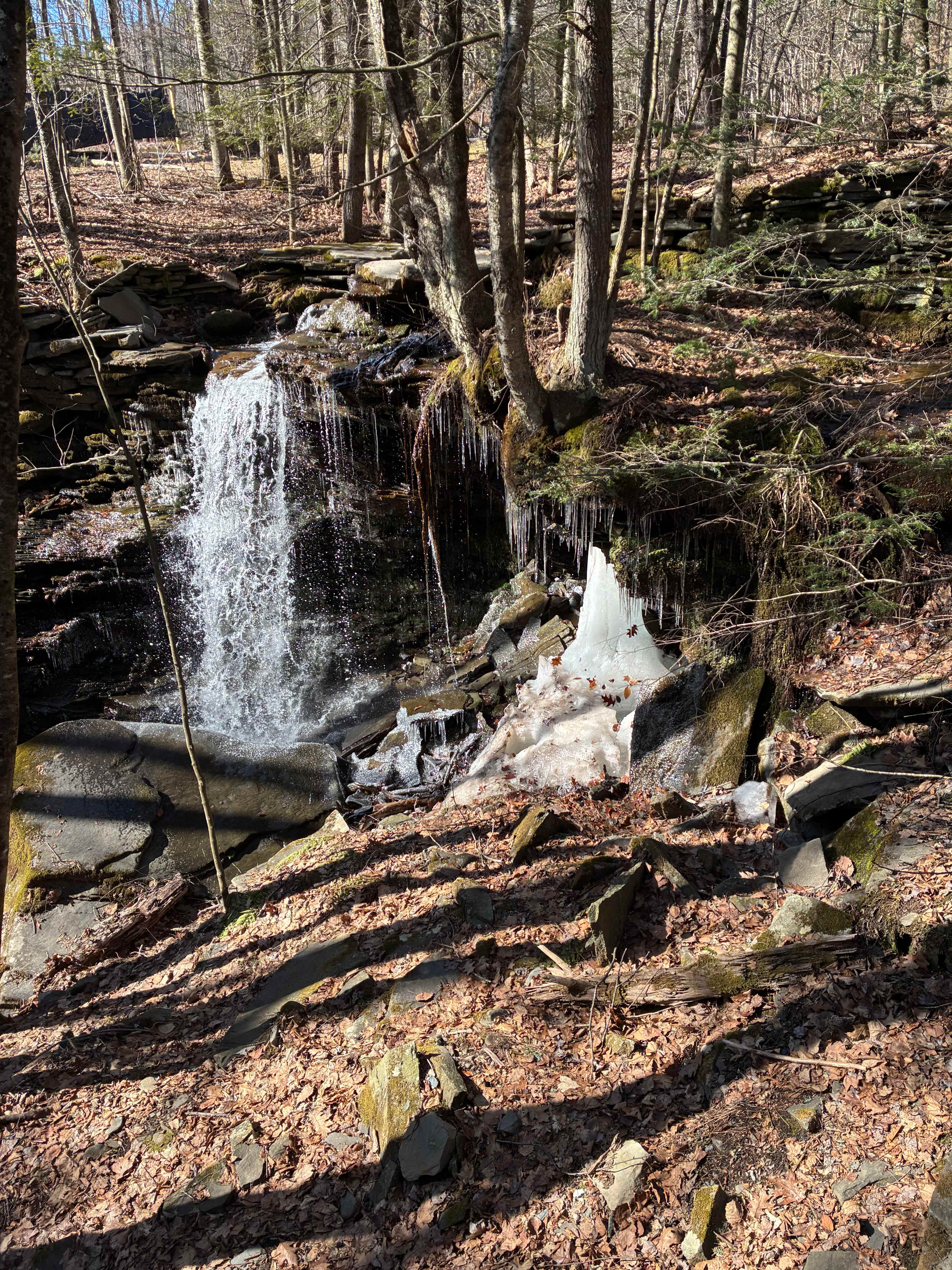 Glamping Tent Overlooking Waterfall