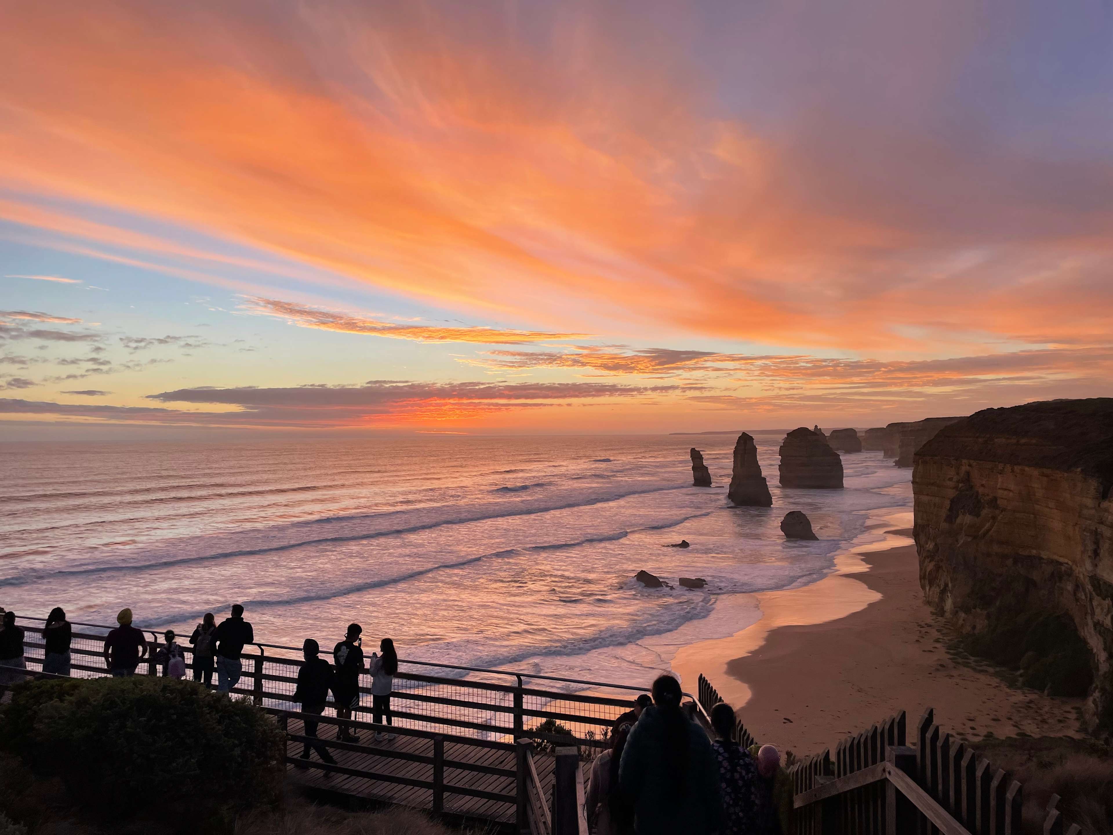 Sunset at Twelve Apostles