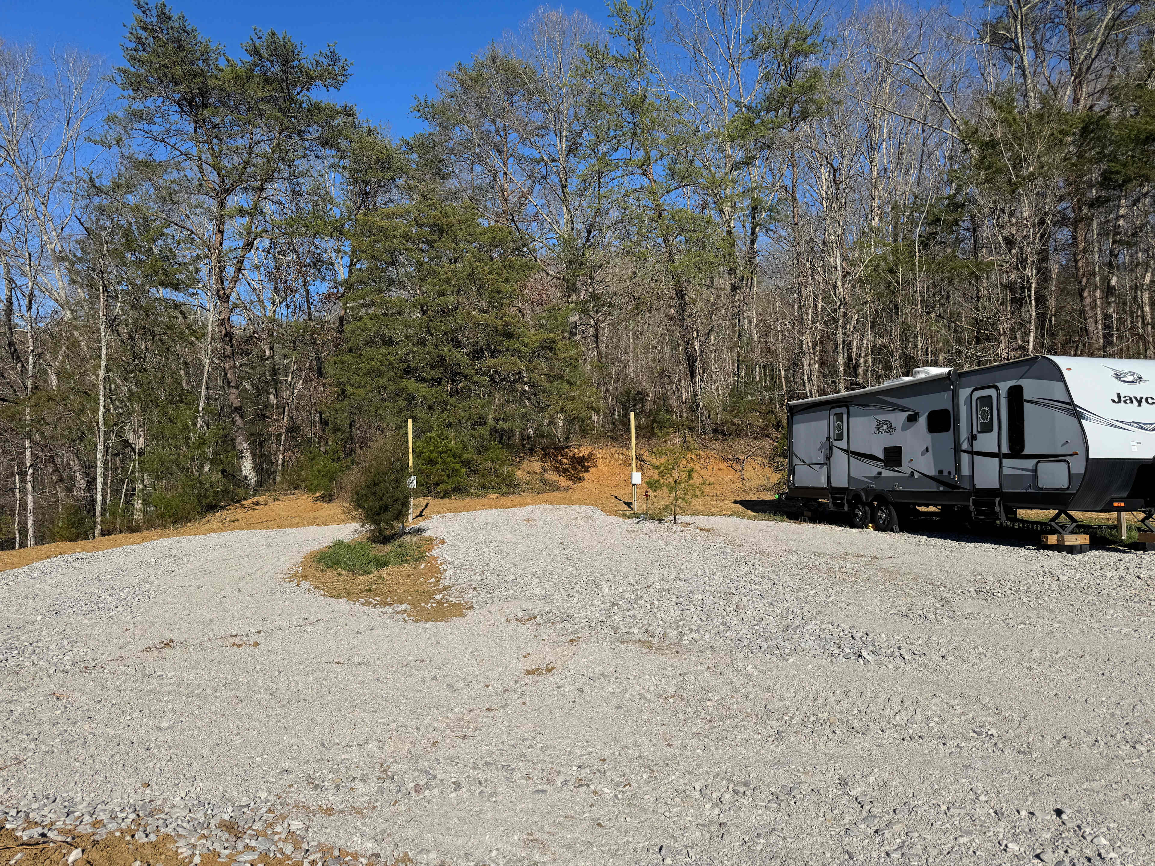 RV Camp Sites At Valley Bluff