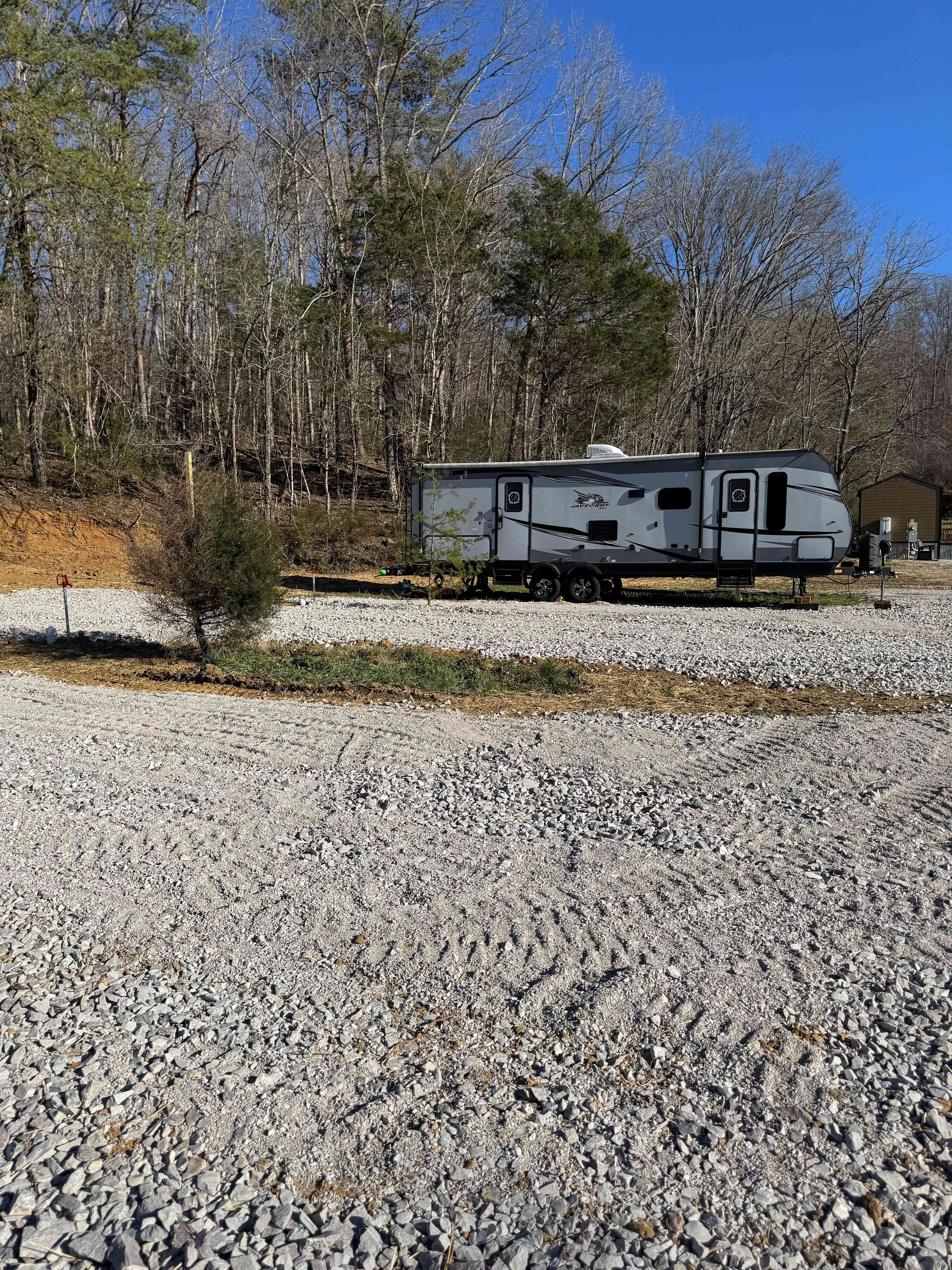 RV Camp Sites At Valley Bluff