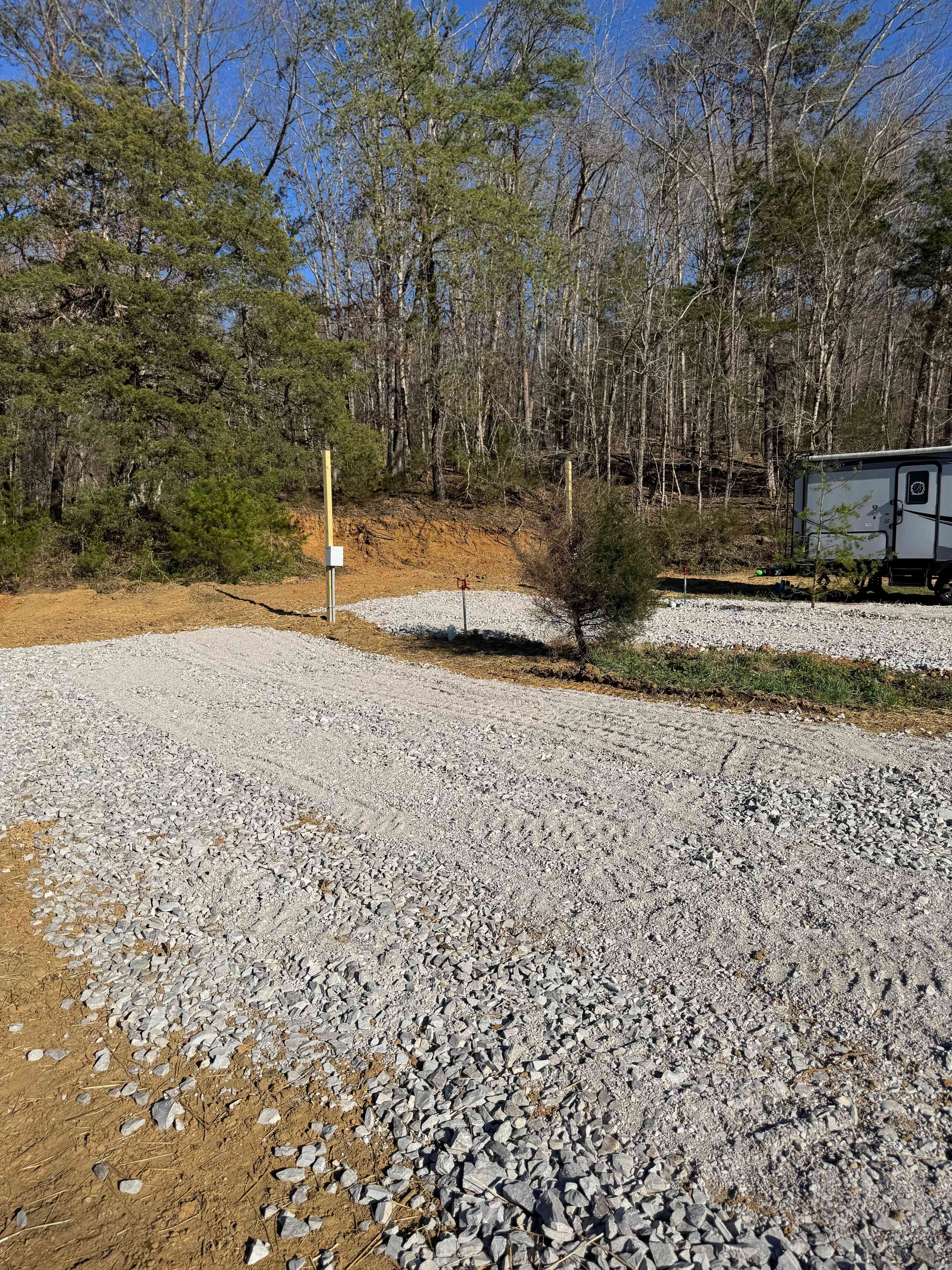 RV Camp Sites At Valley Bluff