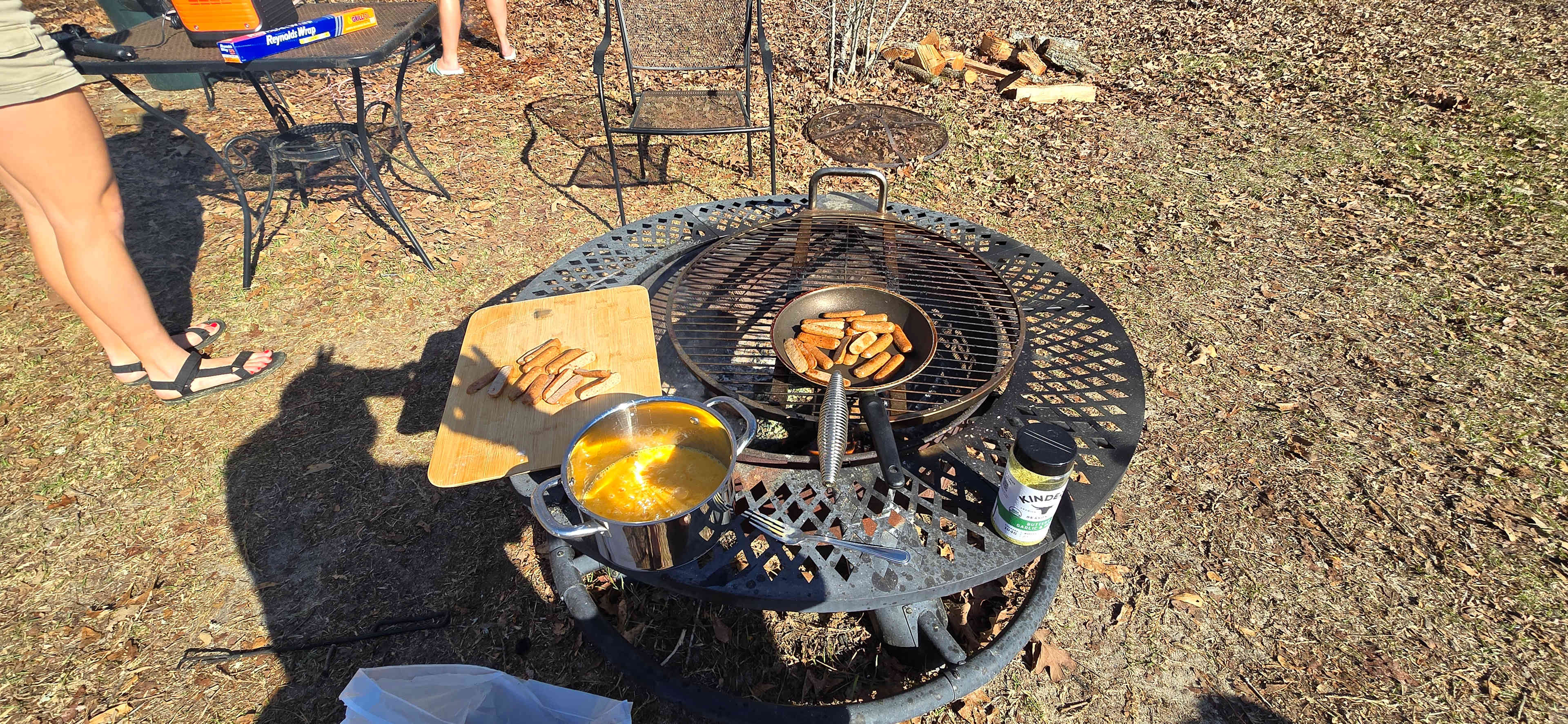 Camping on Pipers Pond