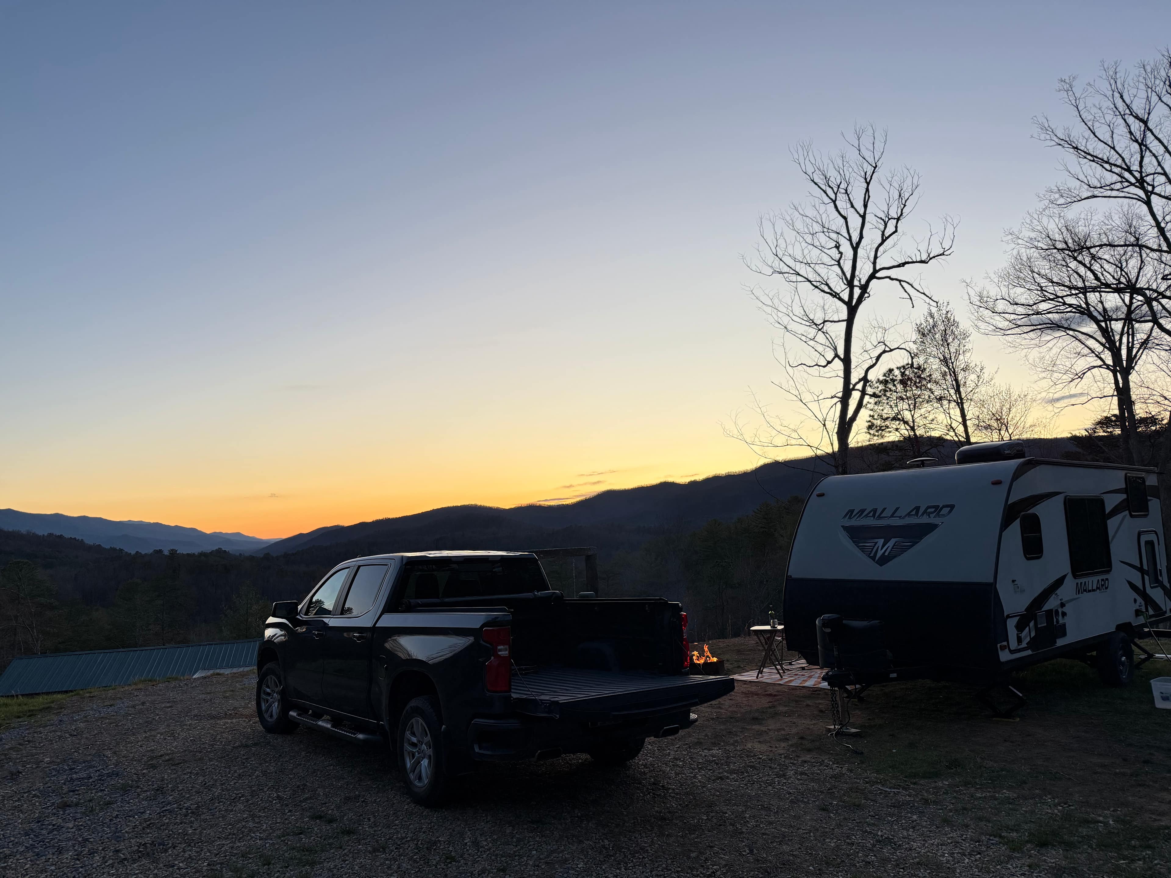 Sunset Ridge in the Smoky Mountains