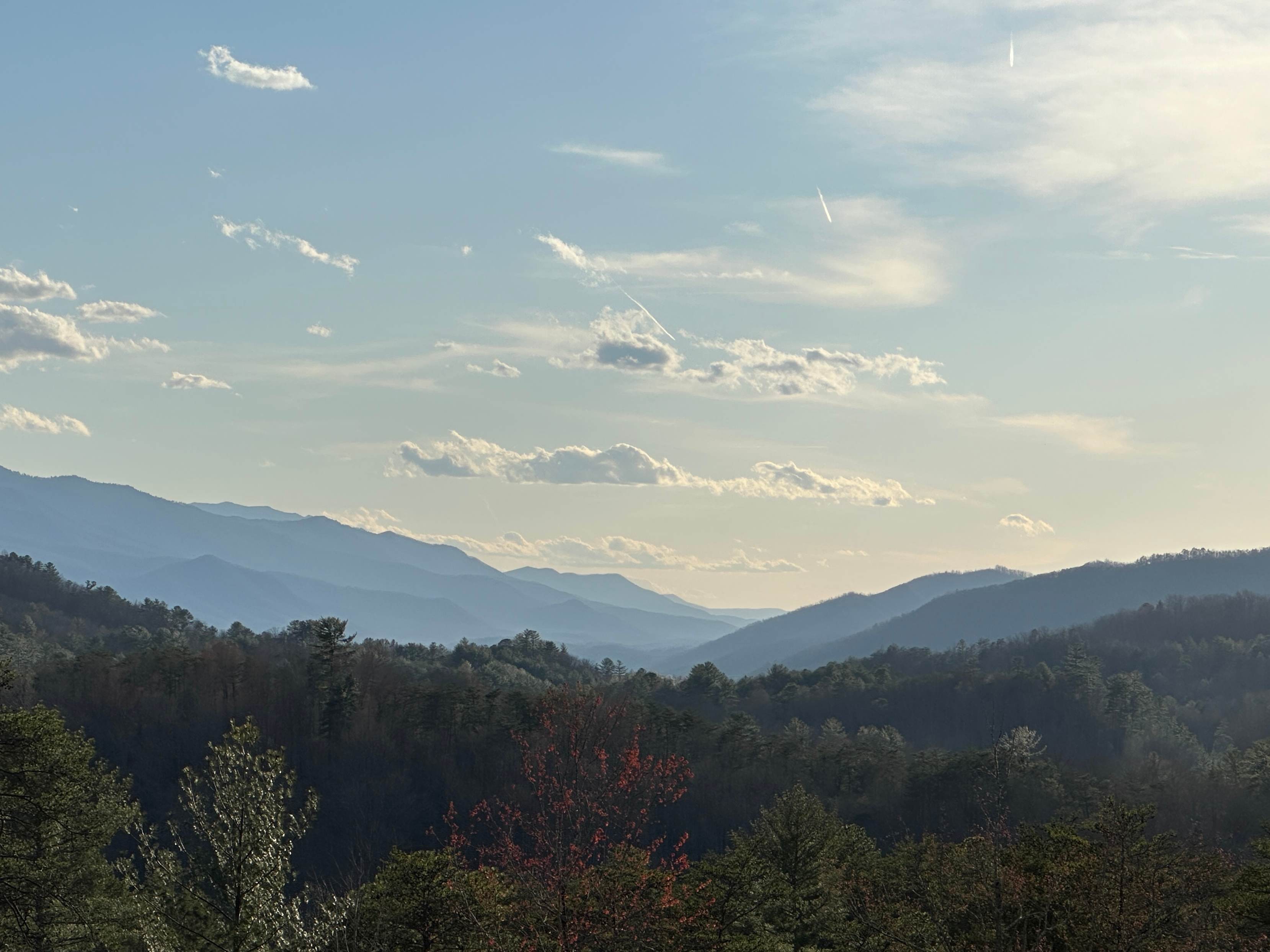 Sunset Ridge in the Smoky Mountains