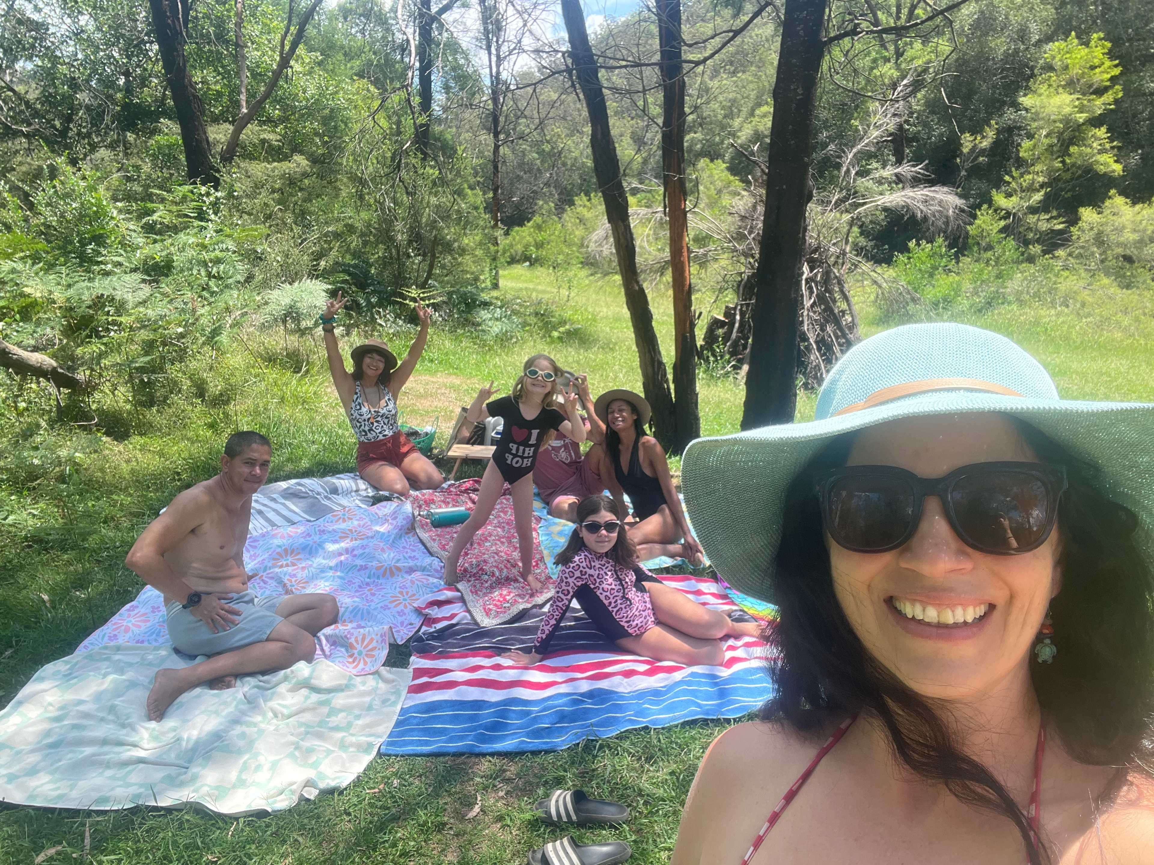 Creek Side Camp picnic