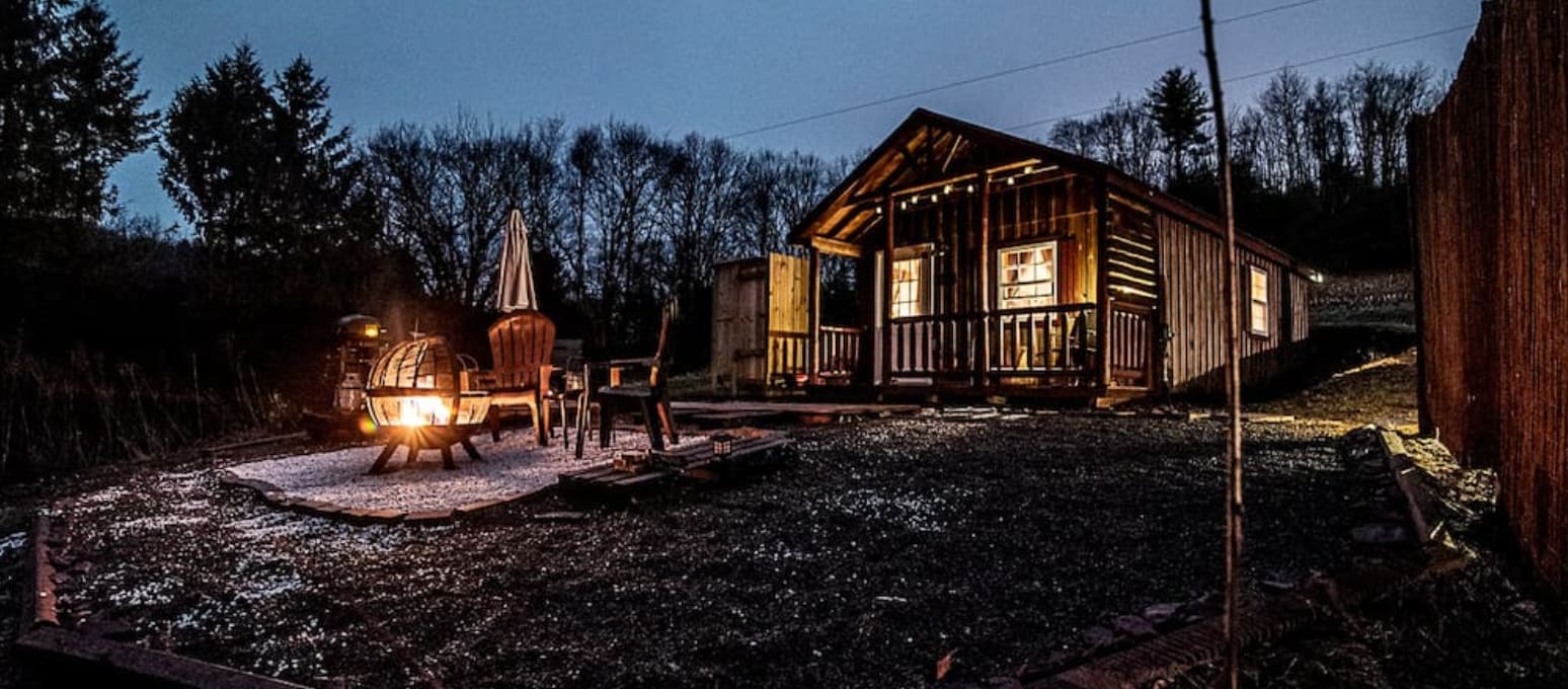 Tiny Cabins in the Valley