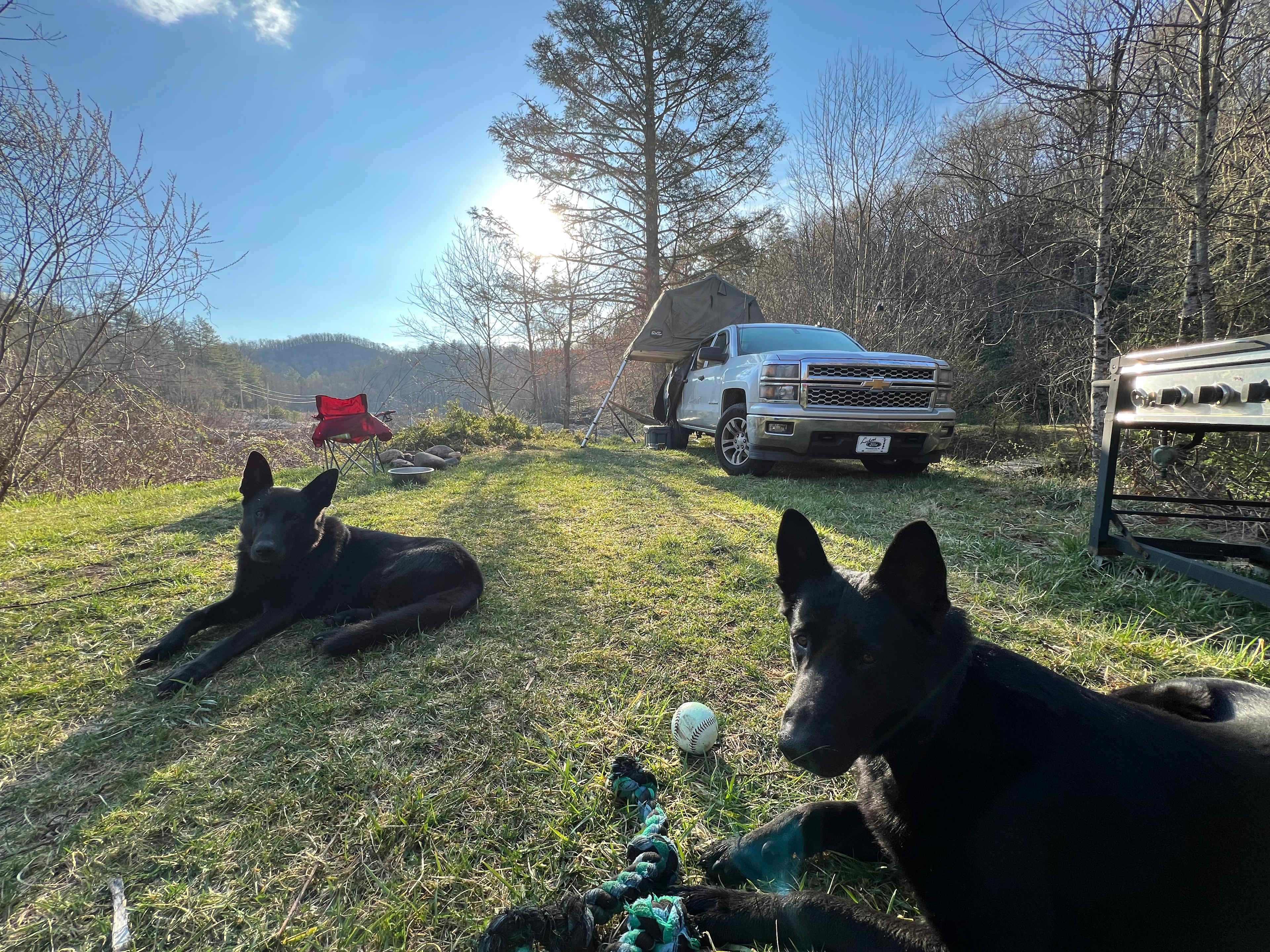  Camp site setup