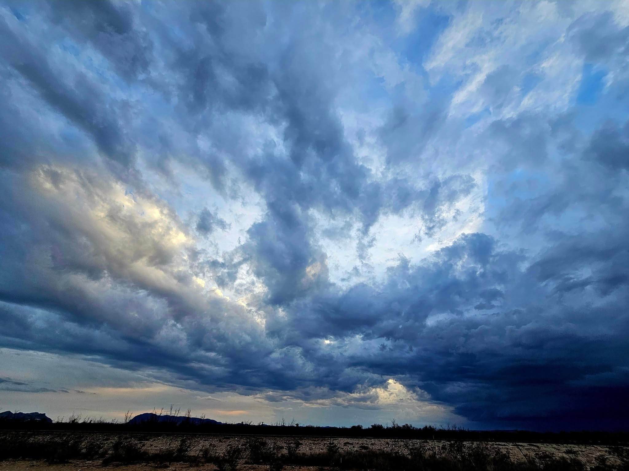 Storm Clouds in the desert!