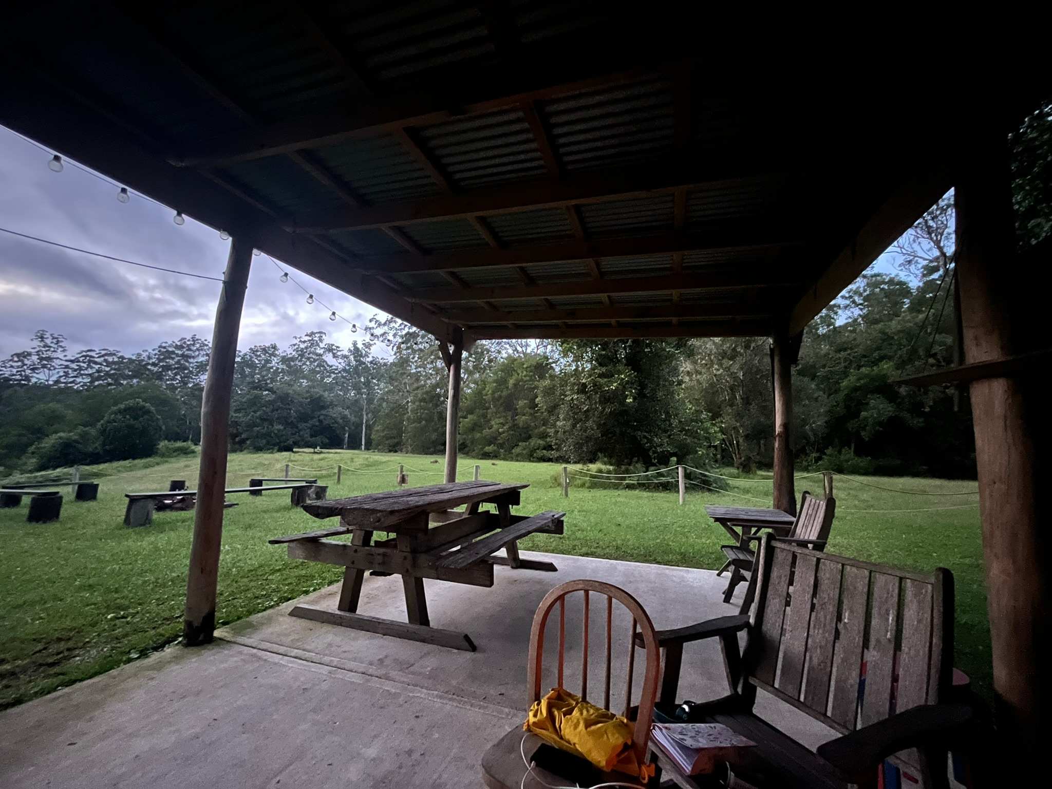 Wombat Flats Campsite: Martinsville