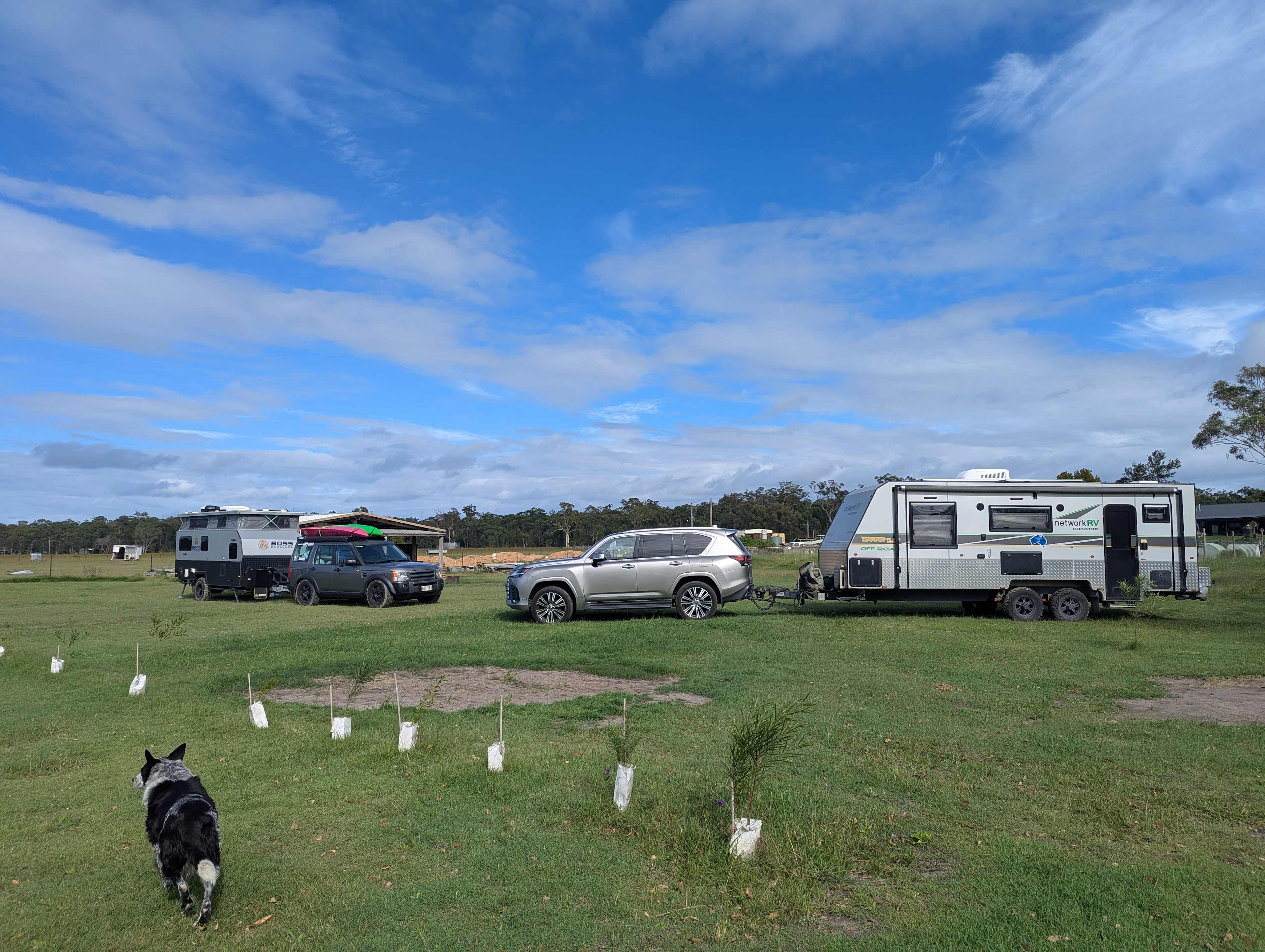 Huge sites. Our friends called in while passing through