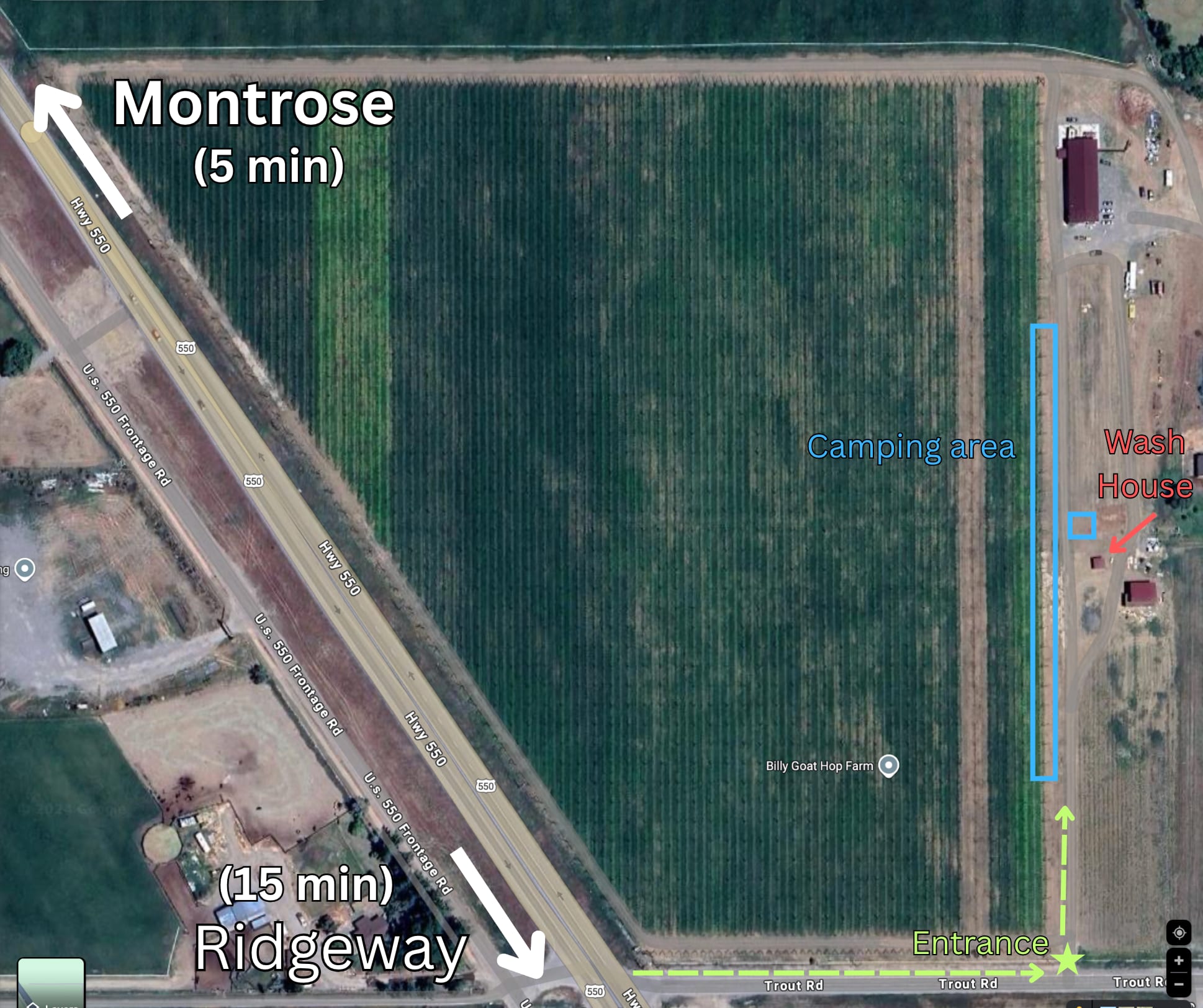 Picture of the site