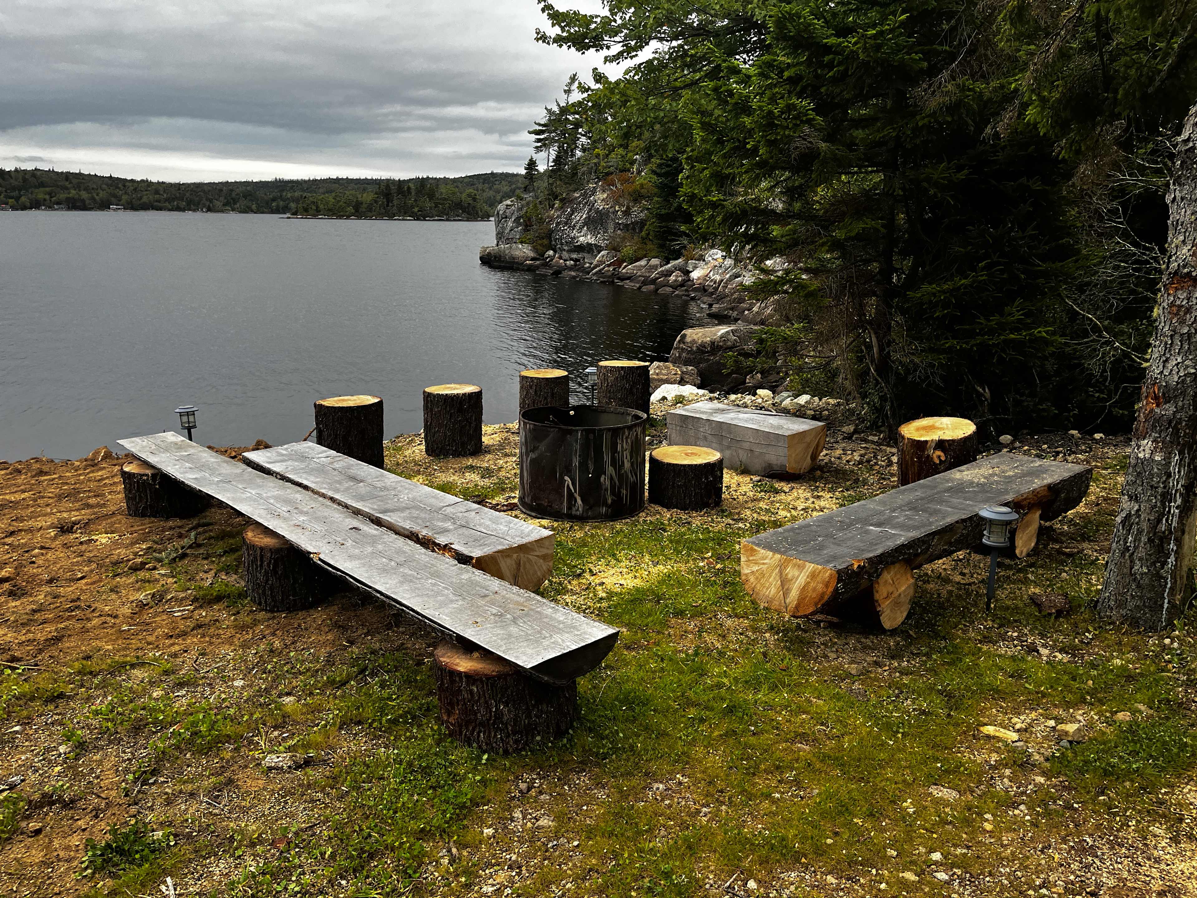 Lake Charlotte Island Campsites