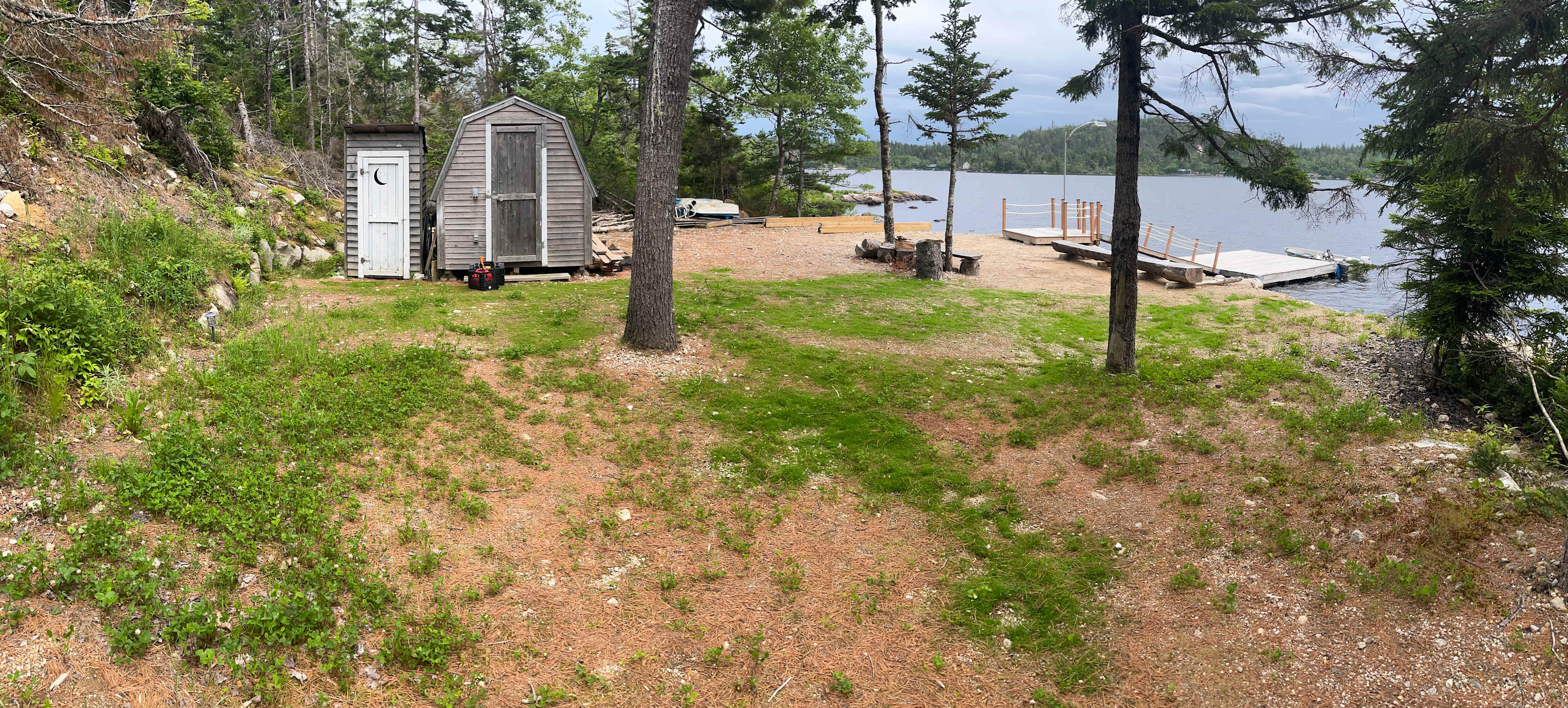 Lake Charlotte Island Campsites