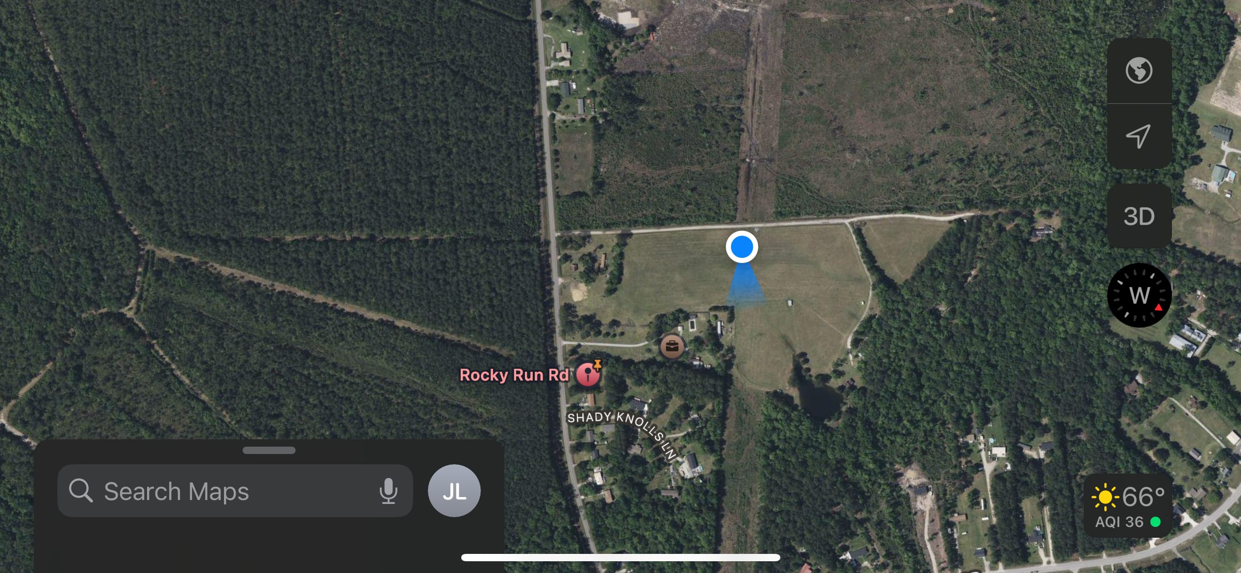 Picture of the site