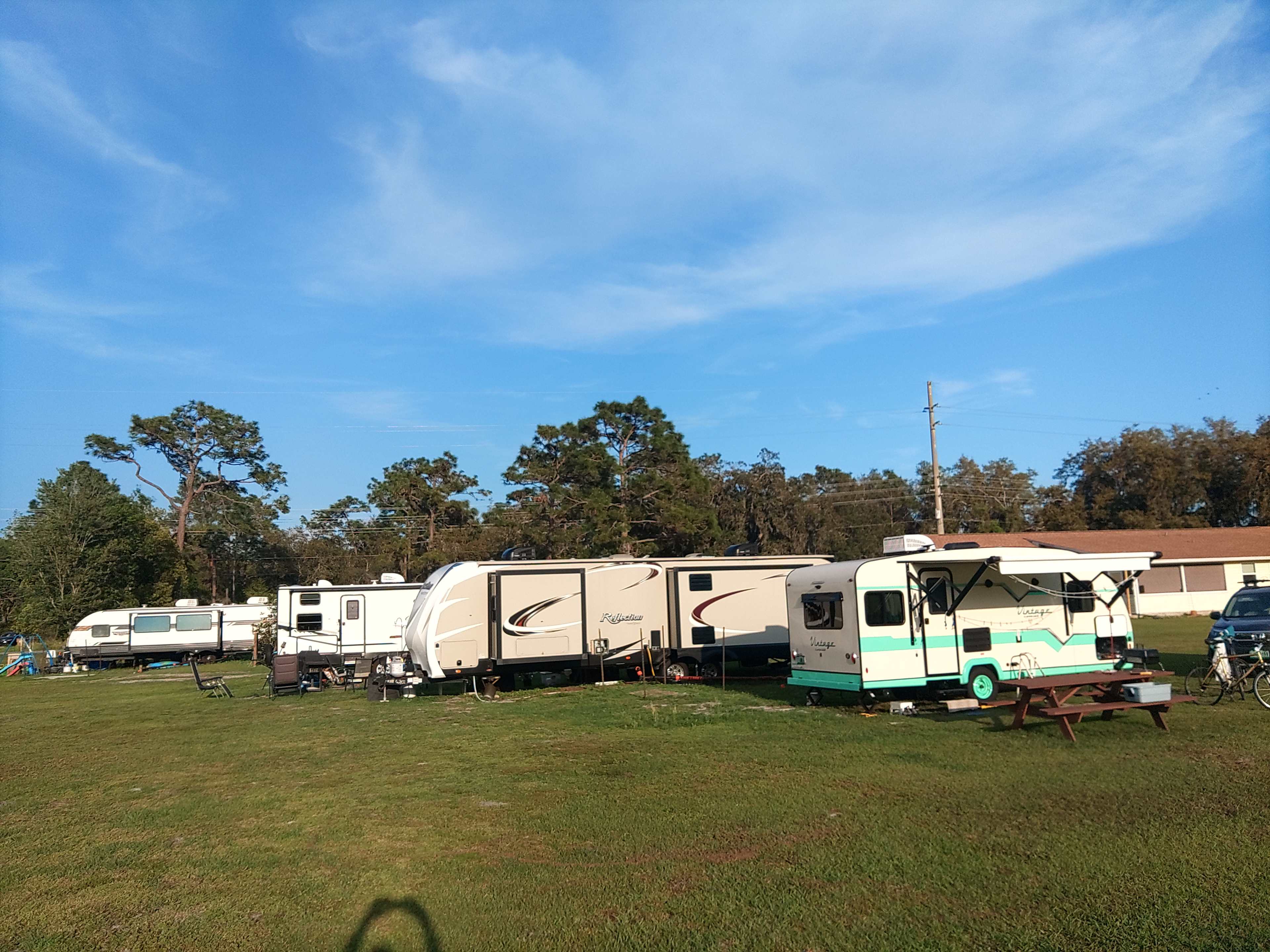 Lee's mini campground. All sites full hookup.