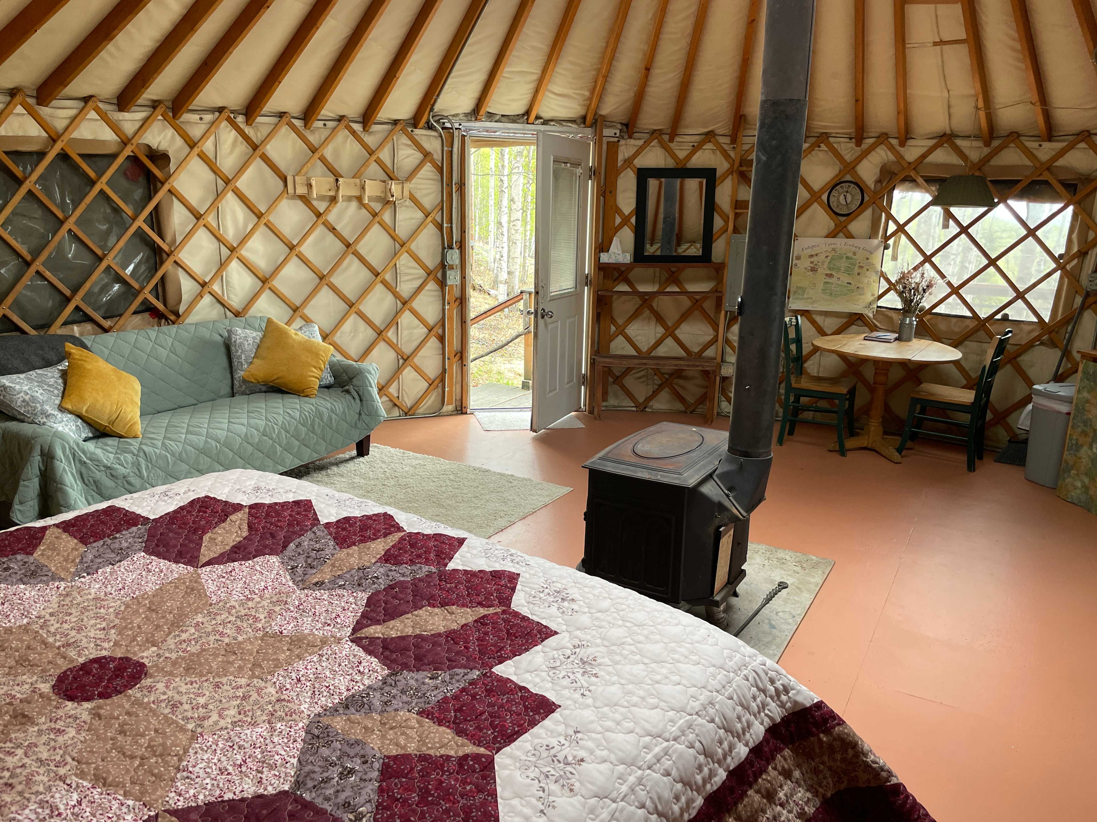 The Yurt At Calypso Farm