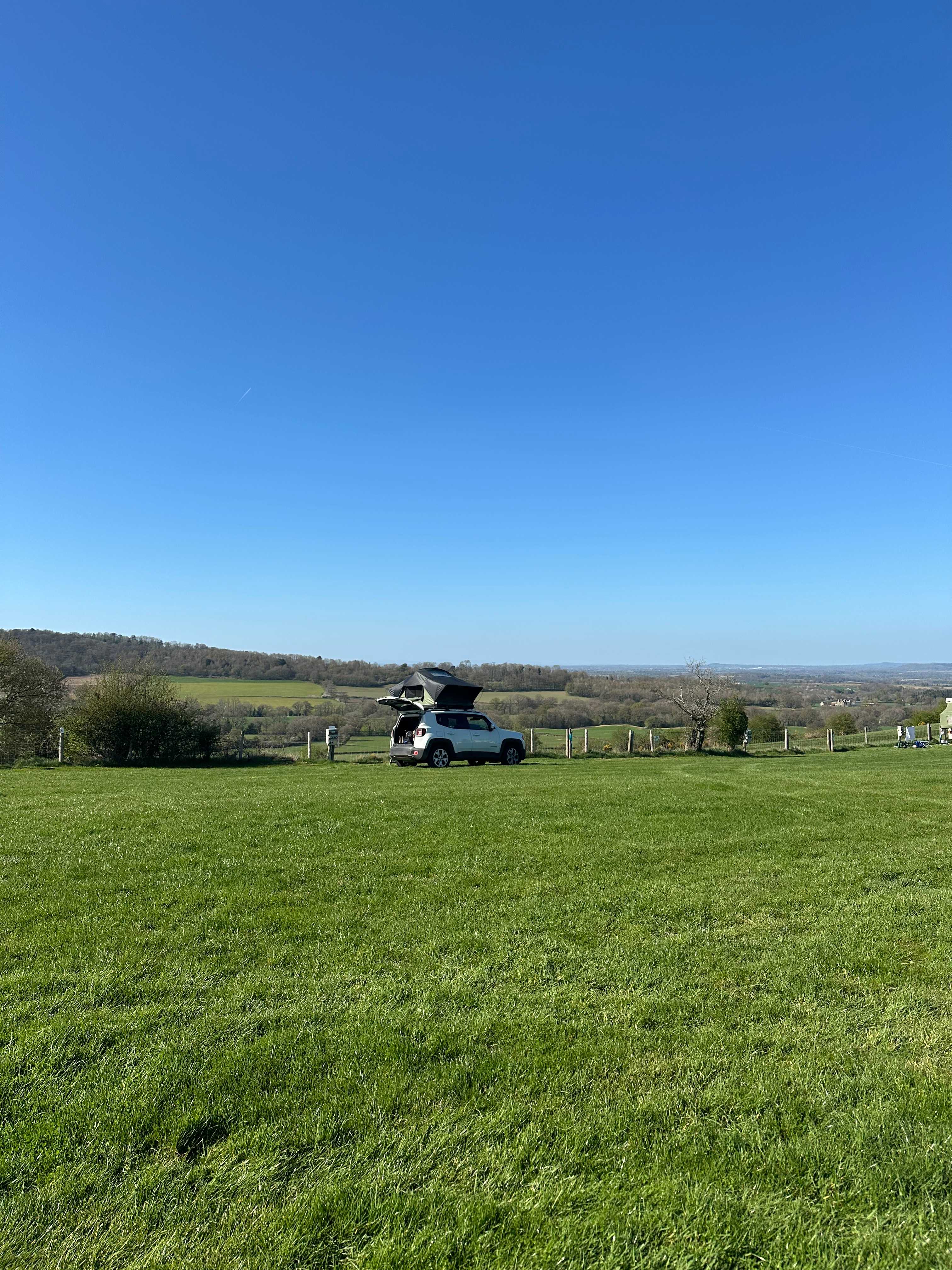 Spring Field Dark Skies Eco Camp