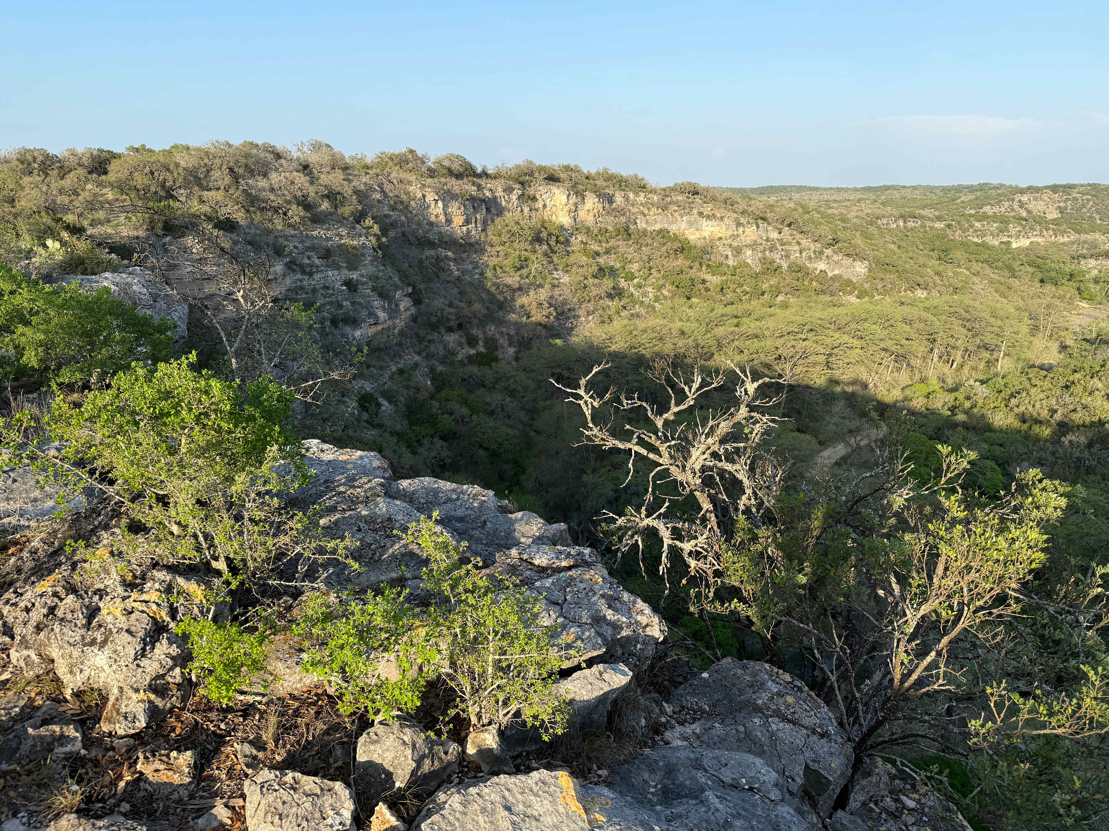 The view from the ridge was stunning. 