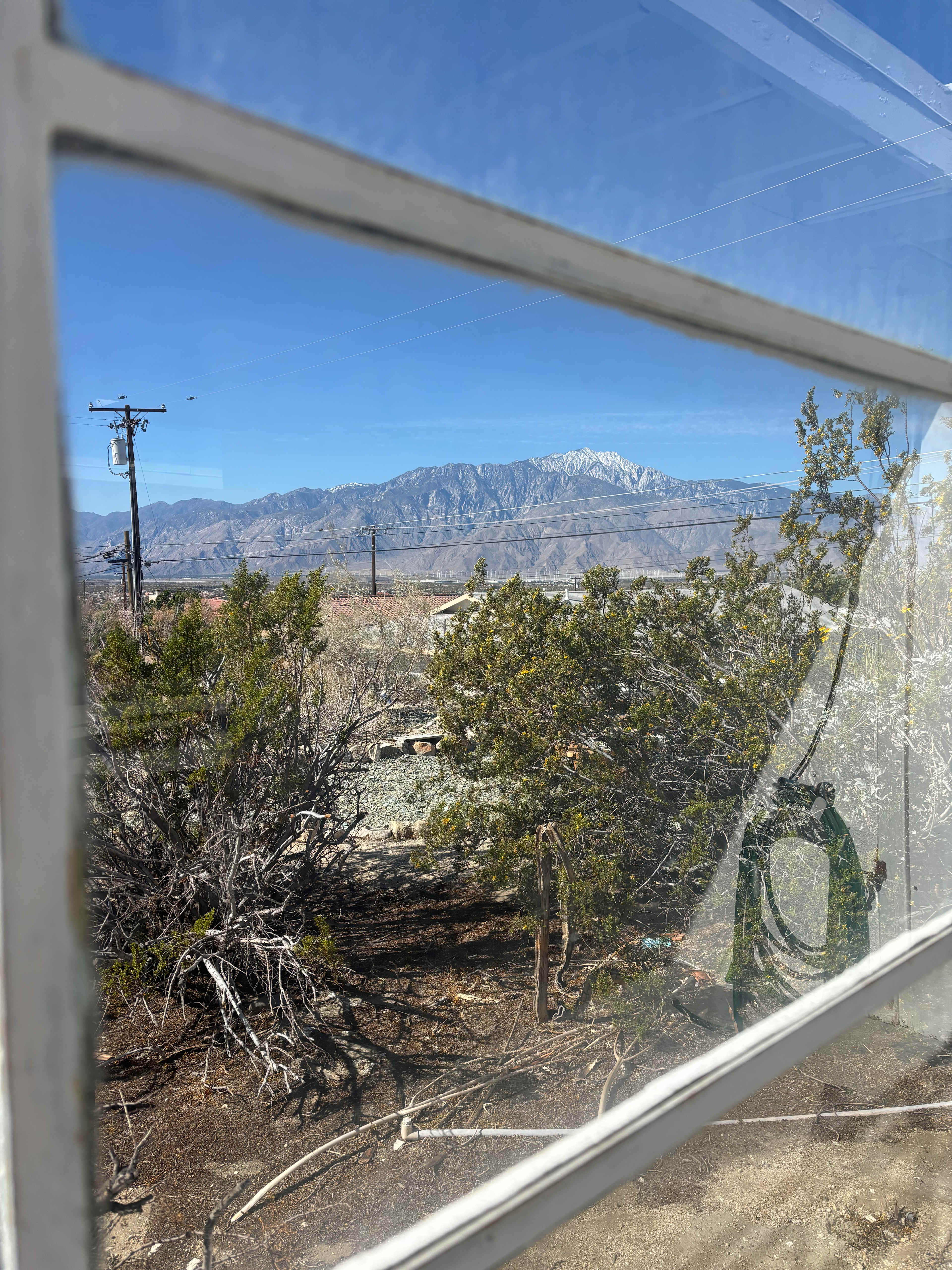 Gorgeous view from you bathroom and the pool area 